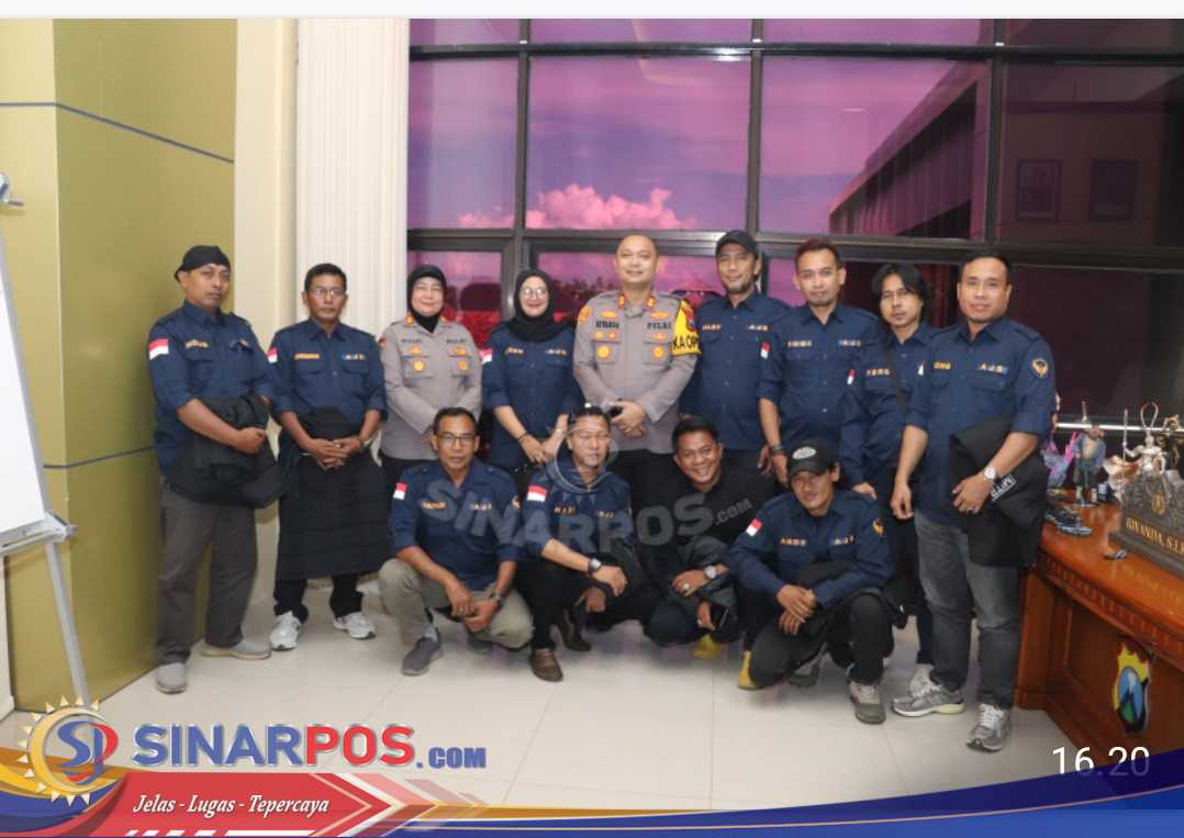 Bangun Sinergitas, AJS Lakukan Silaturahmi ke Mapolres Sumenep