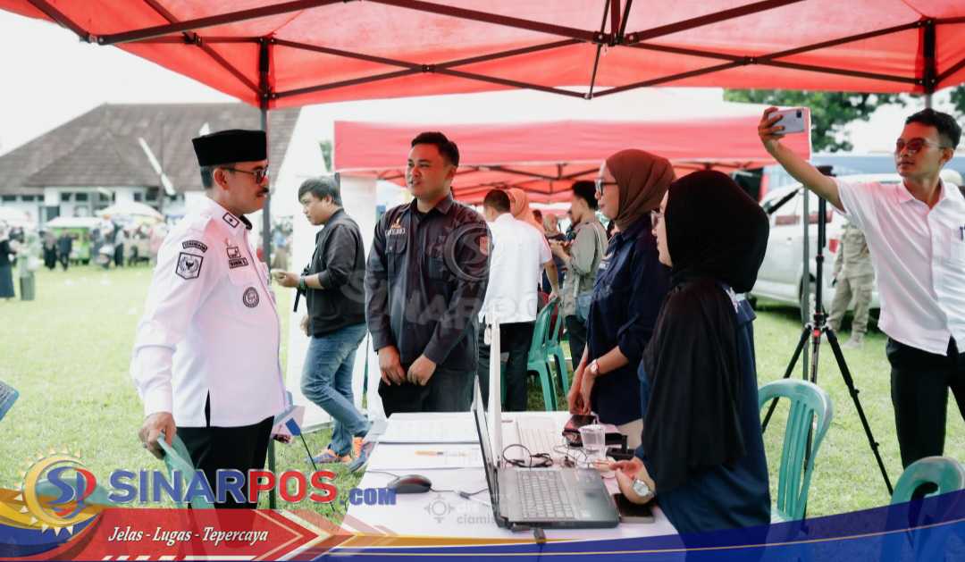 Pemkab Ciamis Gelar Pepatah Manis dan Pasar Murah di Lumbung, Permudah Akses Layanan Publik