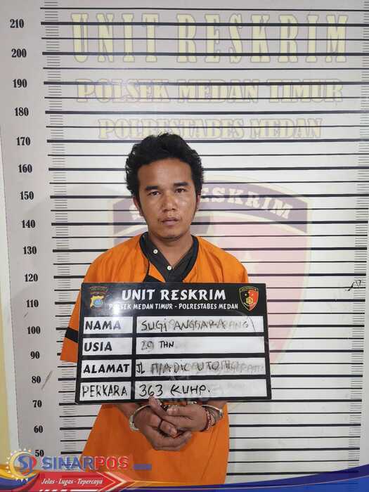 Unit Reskrim Polsek Medan Timur Ringkus Pencurian Bahan Bangunan, 1 Pelaku dan Penadah Buron