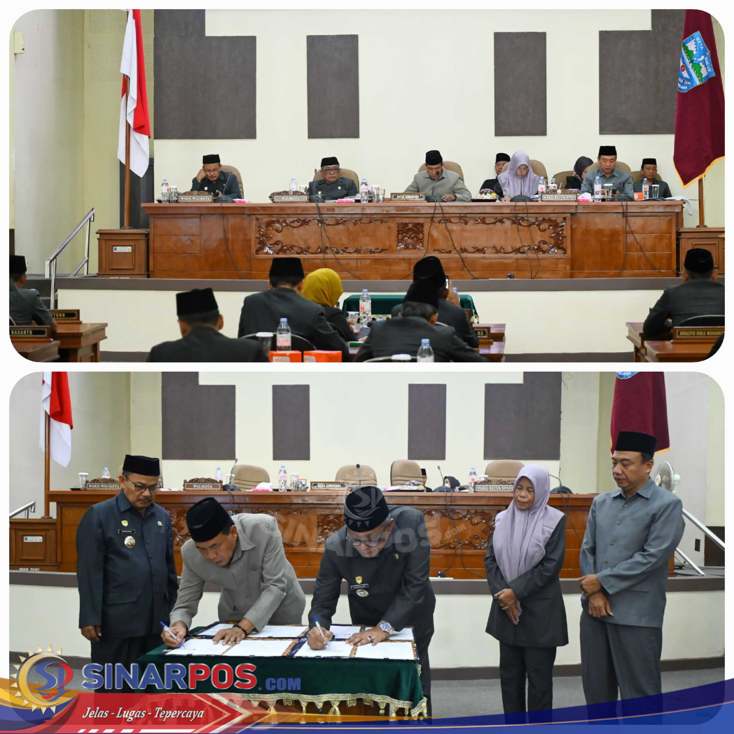 DPRD Kota Banjar Bahas Raperda Penyelenggaraan Penanaman Modal dalam Rapat Paripurna