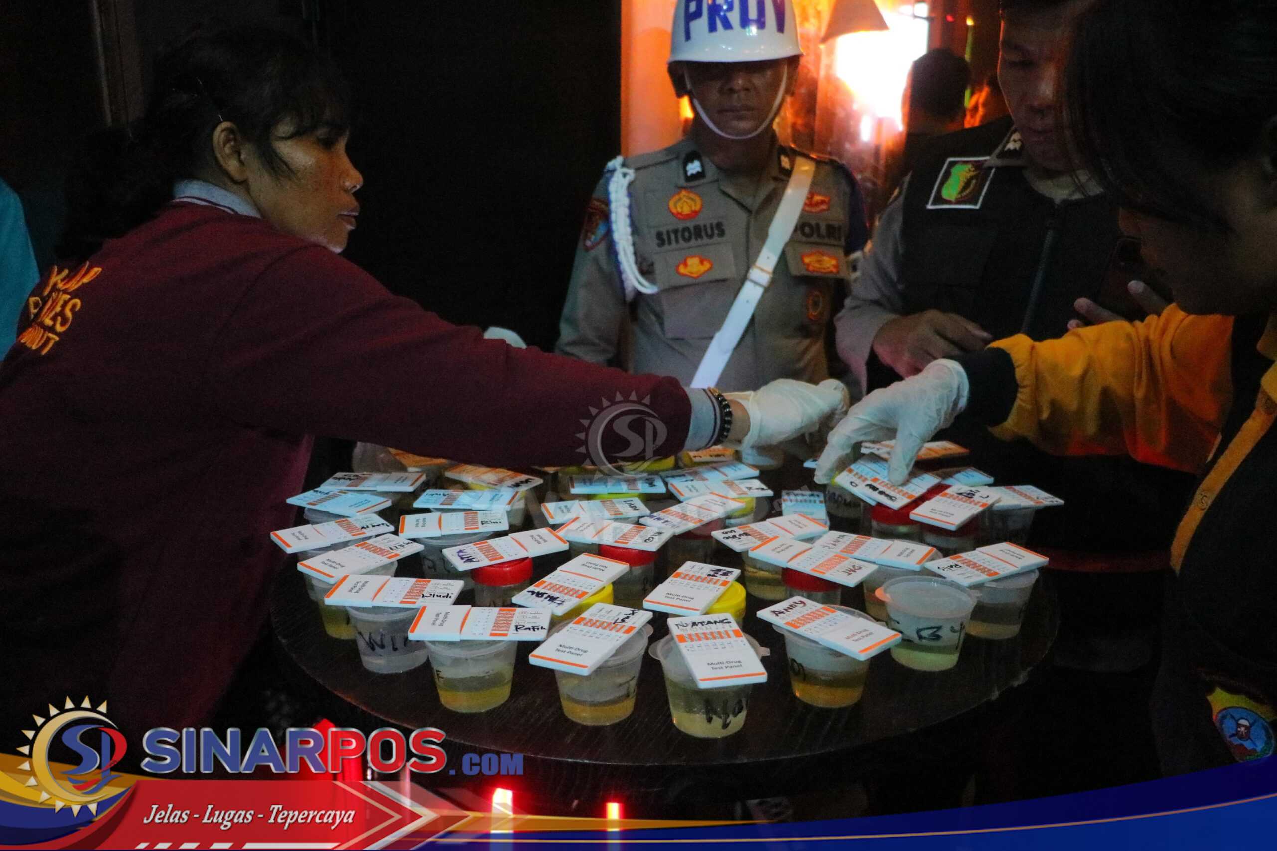 Wujudkan Sumut Bersinar, Ditresnarkoba Polda Sumut Razia THM di Medan, 13 Orang Positif Narkoba