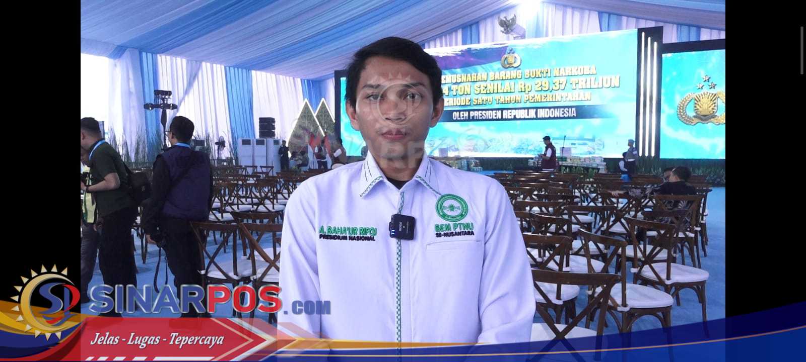 Mahasiswa NU Dukung Polri Berantas Narkoba, Apresiasi Pemusnahan Barang Bukti Bernilai Rp29 Triliun