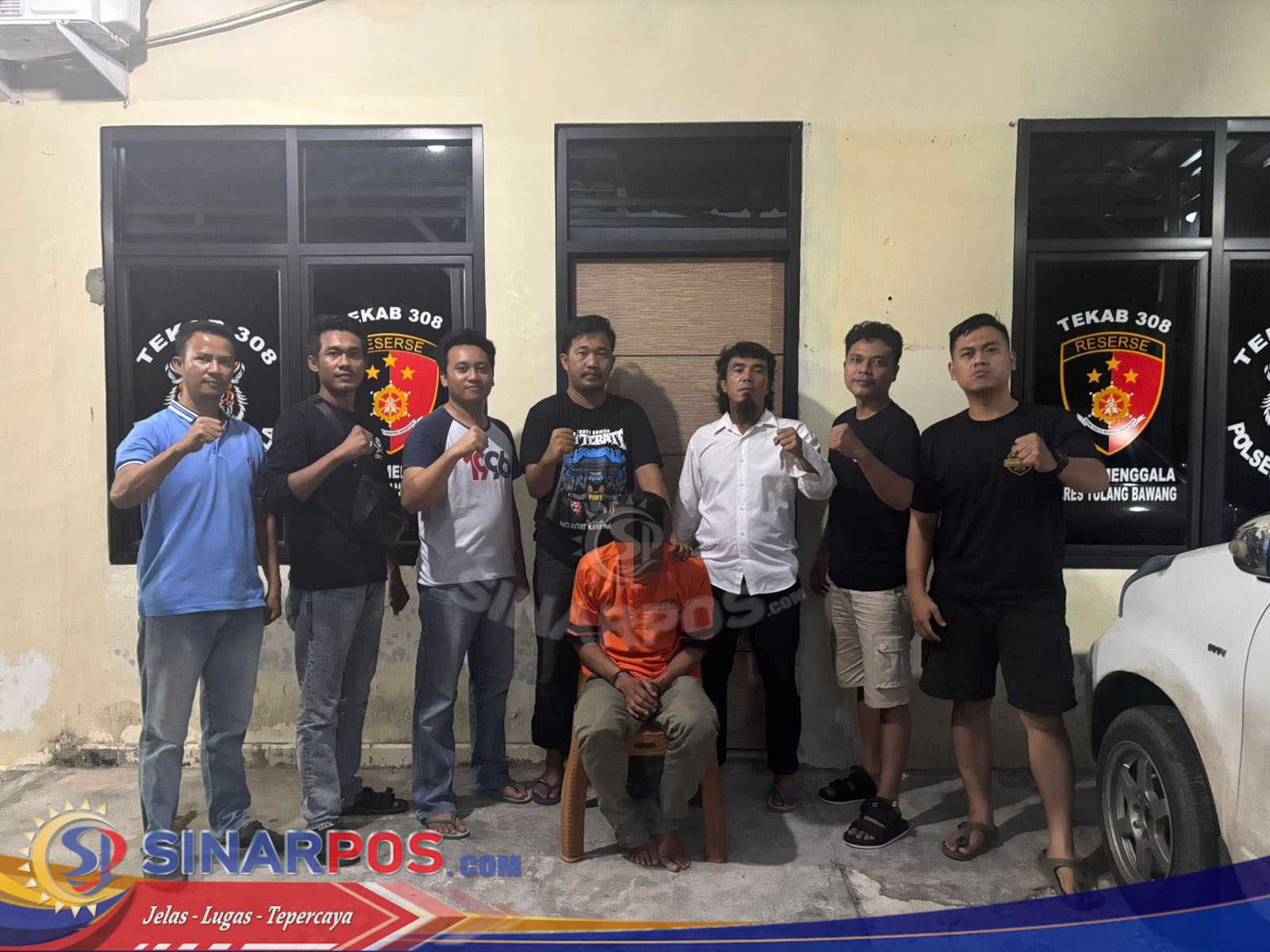 Polsek Menggala dan Tekab 308 Polres Tulang Bawang Berhasil Ungkap Kasus Penganiayaan dalam Hitungan Jam