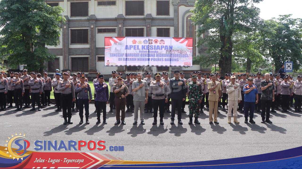 Antisipasi Cuaca Ekstrem, Polres Badung bersama Forkopimda Siapkan Tanggap Darurat Bencana