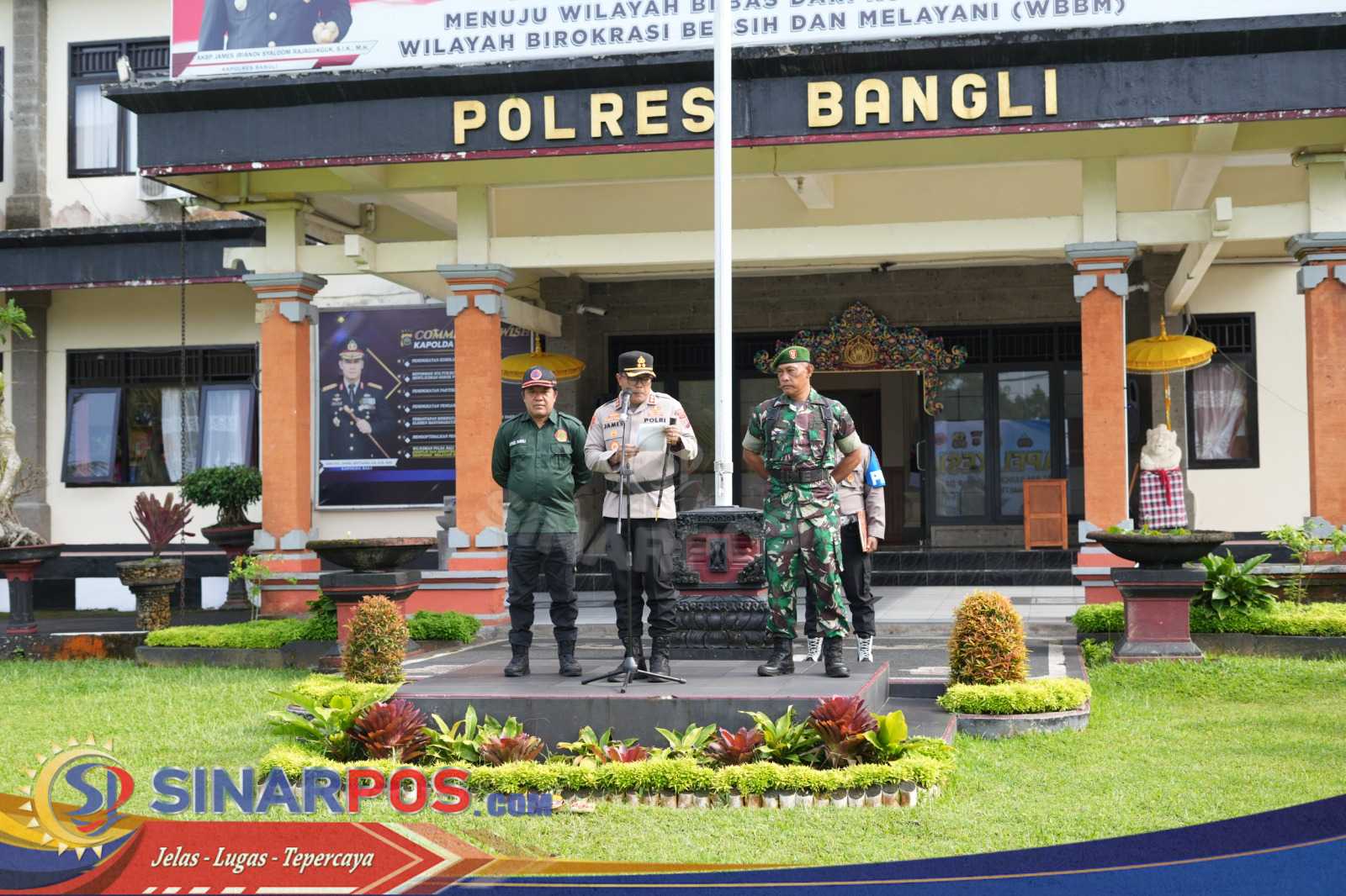 Kapolres Bangli Pimpin Apel Kesiapan Tanggap Darurat Bencana Hidrometeorologi