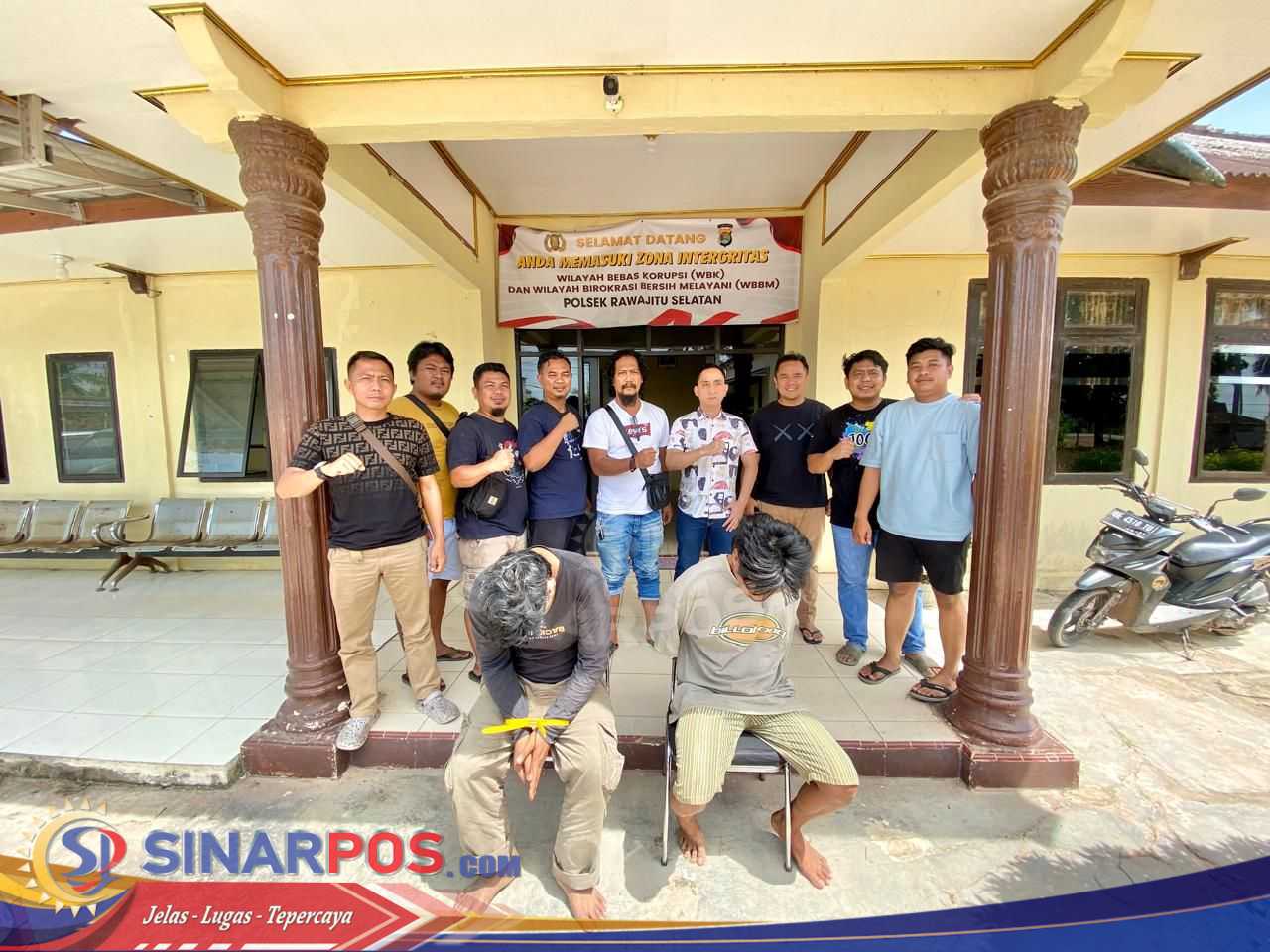 Polsek Rawa Jitu Selatan Bongkar Aksi Penipuan Modus Whatsapp : Dua Pelaku Berhasil Di Ringkus Tanpa Perlawanan