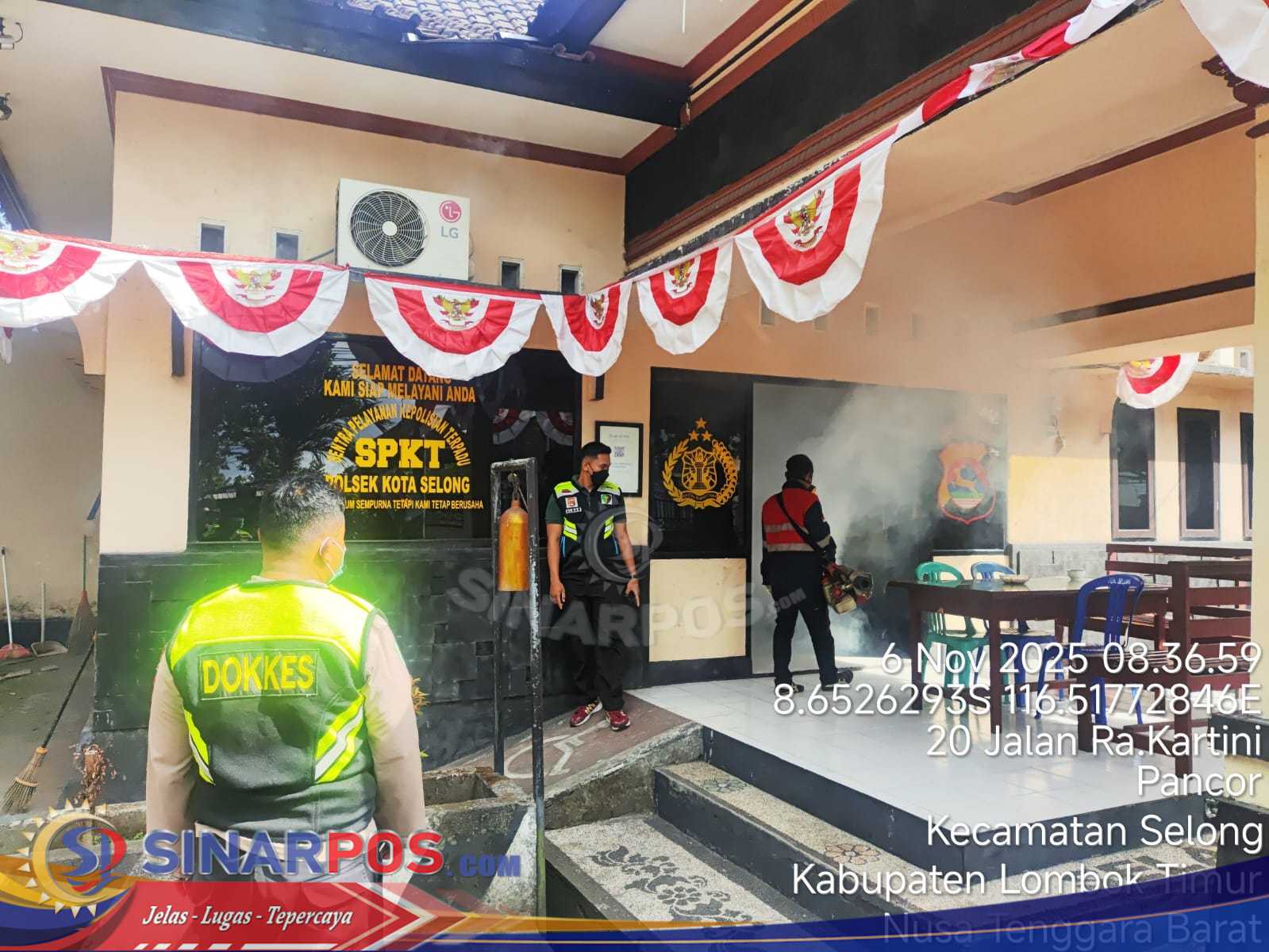 Cegah DBD, Biddokkes Polda NTB Fogging di Polres Lombok Timur dan Jajaran Polsek Cegah DBD, Biddokkes Polda NTB Fogging di Polres Lombok Timur dan Jajaran Polsek