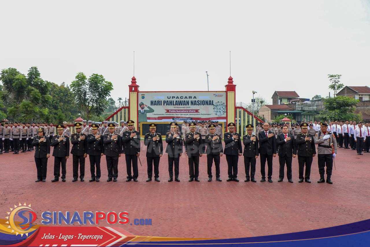 Polda Sumut Peringati Hari Pahlawan 2025: Teladani Nilai Perjuangan, Wujudkan Indonesia Maju