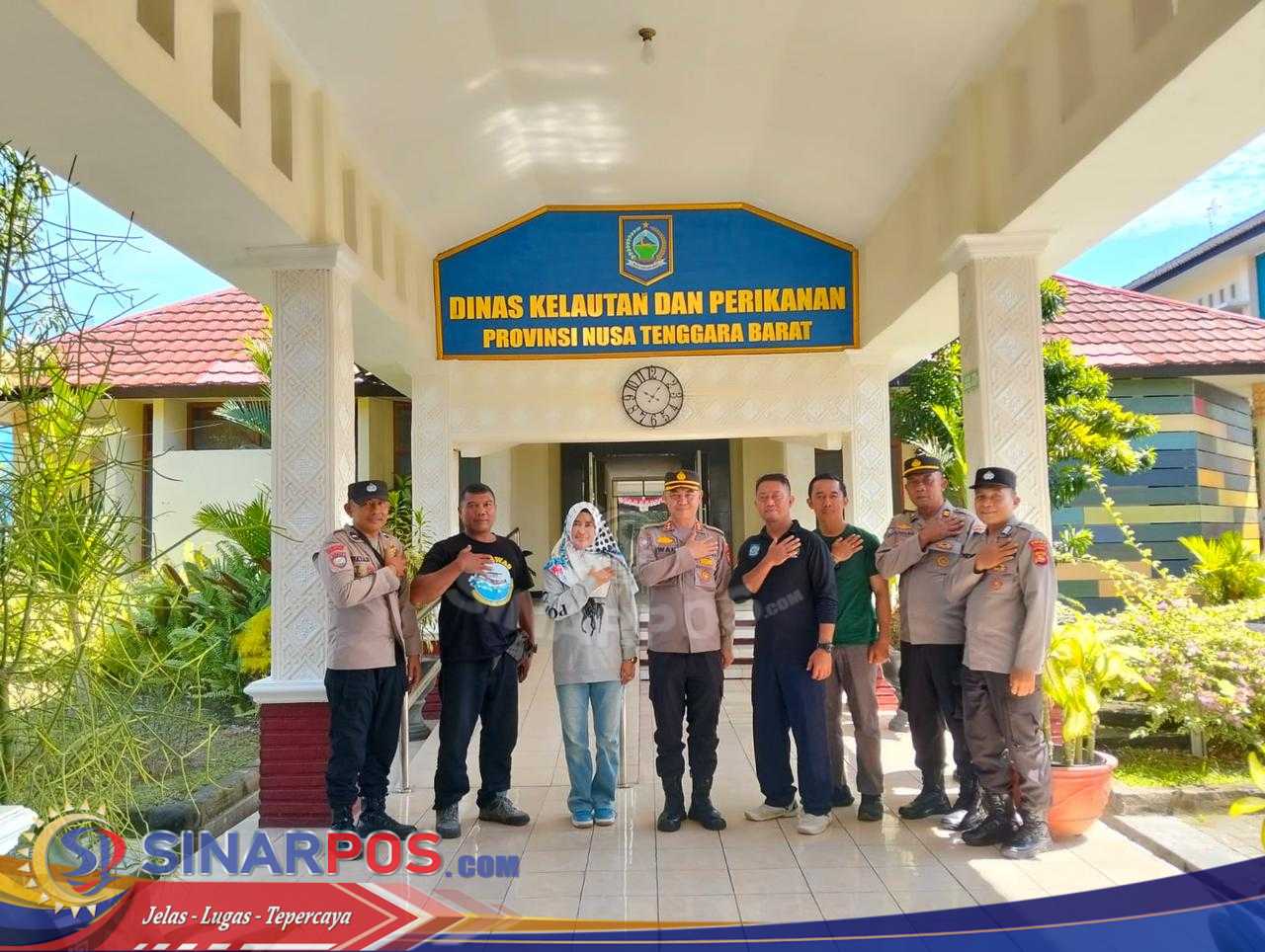 Polda NTB Silaturahmi dengan Polsus DKP, Sinergi Jaga Laut Bumi Gora