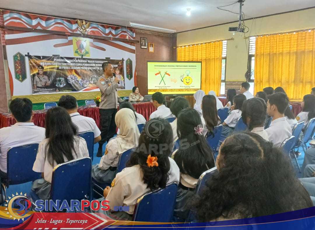 Ditbinmas Polda Kalteng Bentengi Pelajar SMAN 2 Palangka Raya Dari Intoleransi, Radikalisme Dan Terorisme