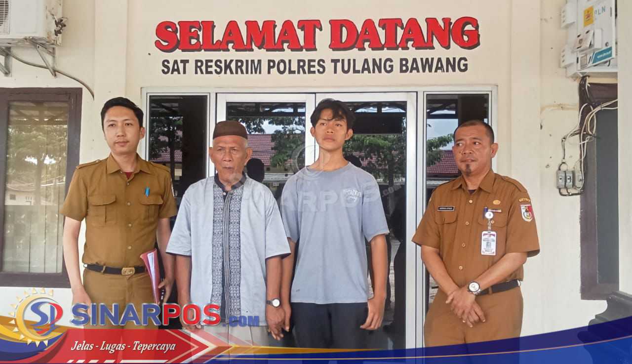 Dinas PPK & PPPA Tuba Dampingi Korban Pengeroyokan Anak di Bawah Umur Lapor Ke Polisi