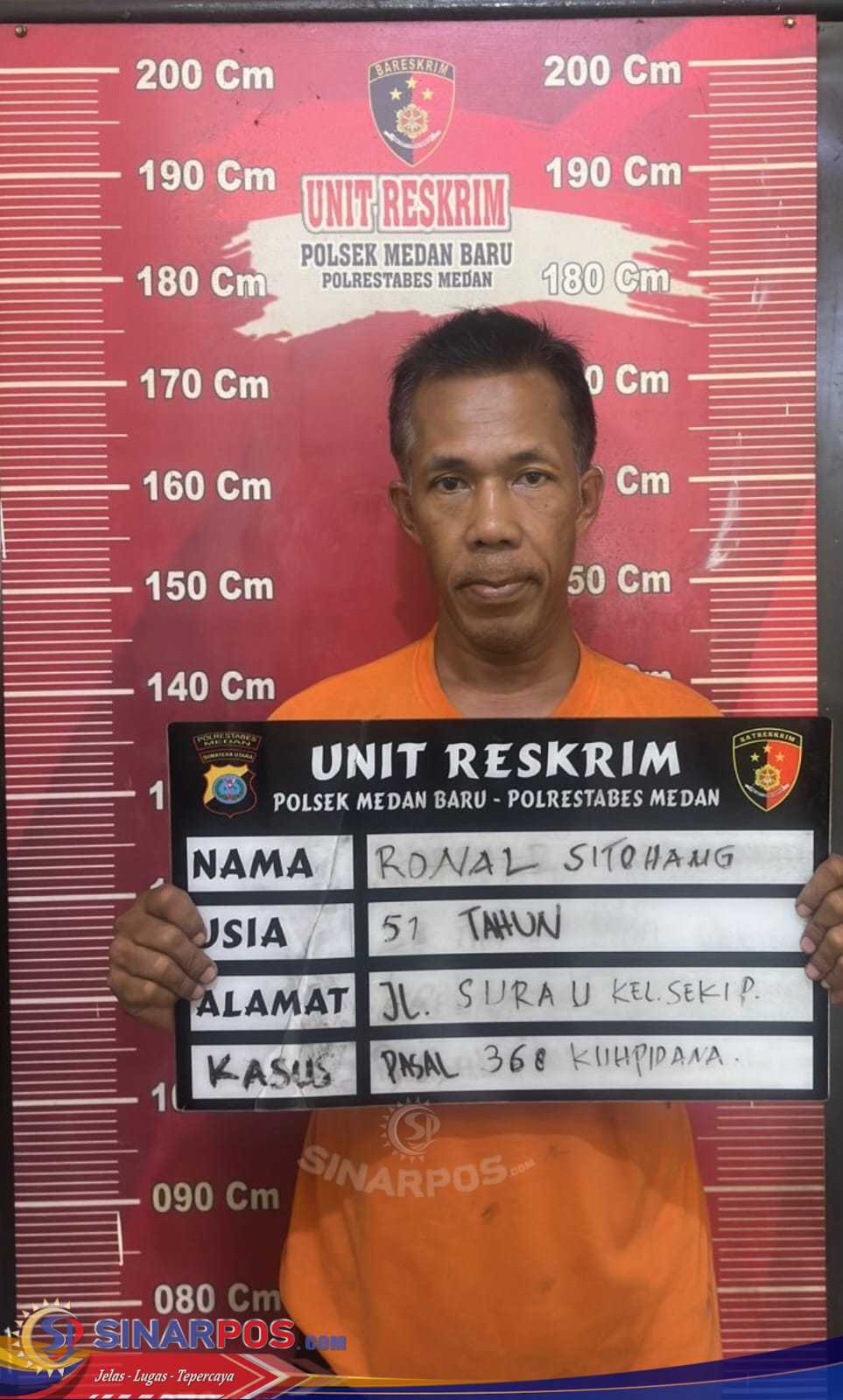 Unit Reskrim Polsek Medan Baru Berhasil Amankan Pelaku Premanisme Diduga Ancam dan Peras Mandor Proyek Bangunan