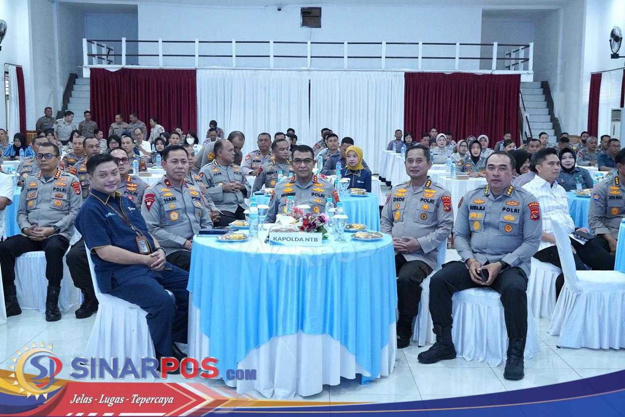 Kapolda NTB Buka Rakorbin SDM 2025: Tekankan Penguatan SDM Unggul dan Adaptif di Era Modern