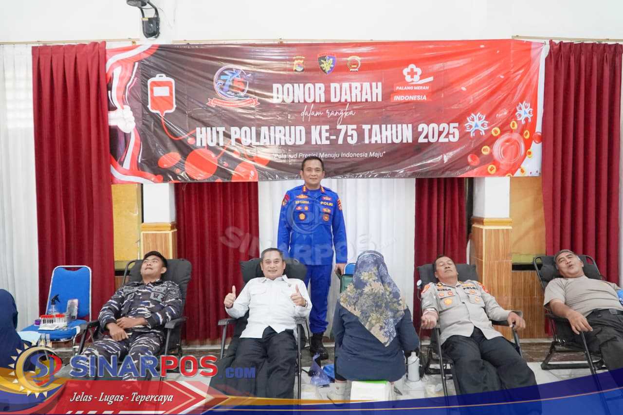 Ditpolairud Polda NTB Gelar Donor Darah Sambut HUT Polairud Ke-75