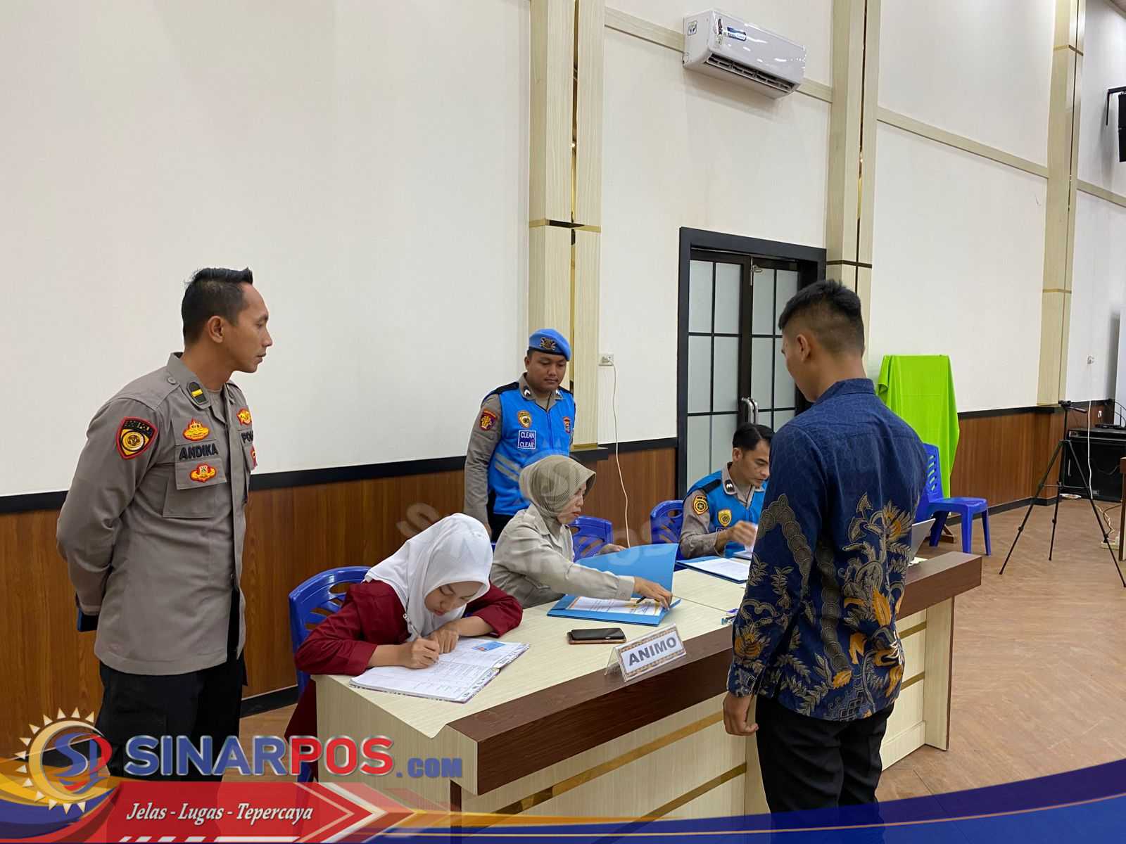 Verifikasi Berkas Bintara Brimob 2026 Di Polres Tulang Bawang Berjalan Ketat: “Tak Ada Celah Untuk Main-Main”