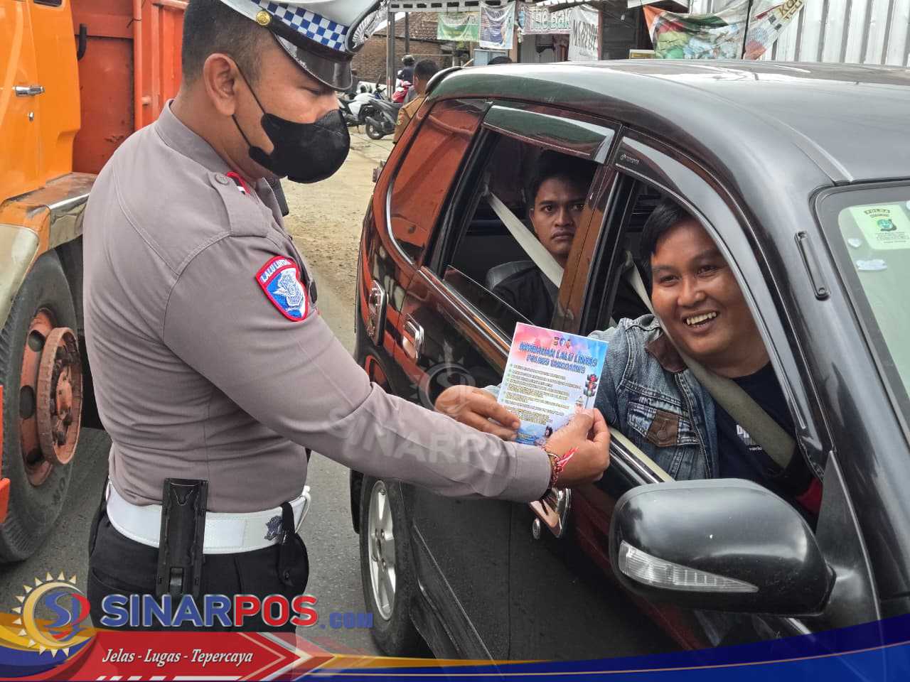 Sat Lantas Polres Tanggamus Gelar Penegakan Disiplin Lalu Lintas dalam Ops Zebra 2025 di Gisting