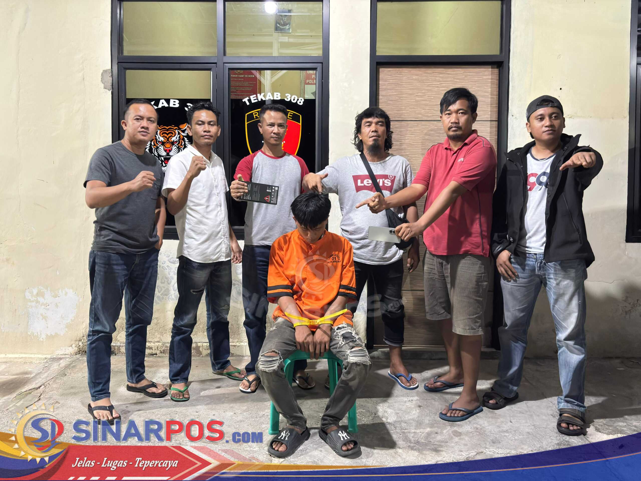 Gerak Cepat Tekab 308 ; Pelaku 363 Diringkus Tanpa Perlawanan Di Menggala