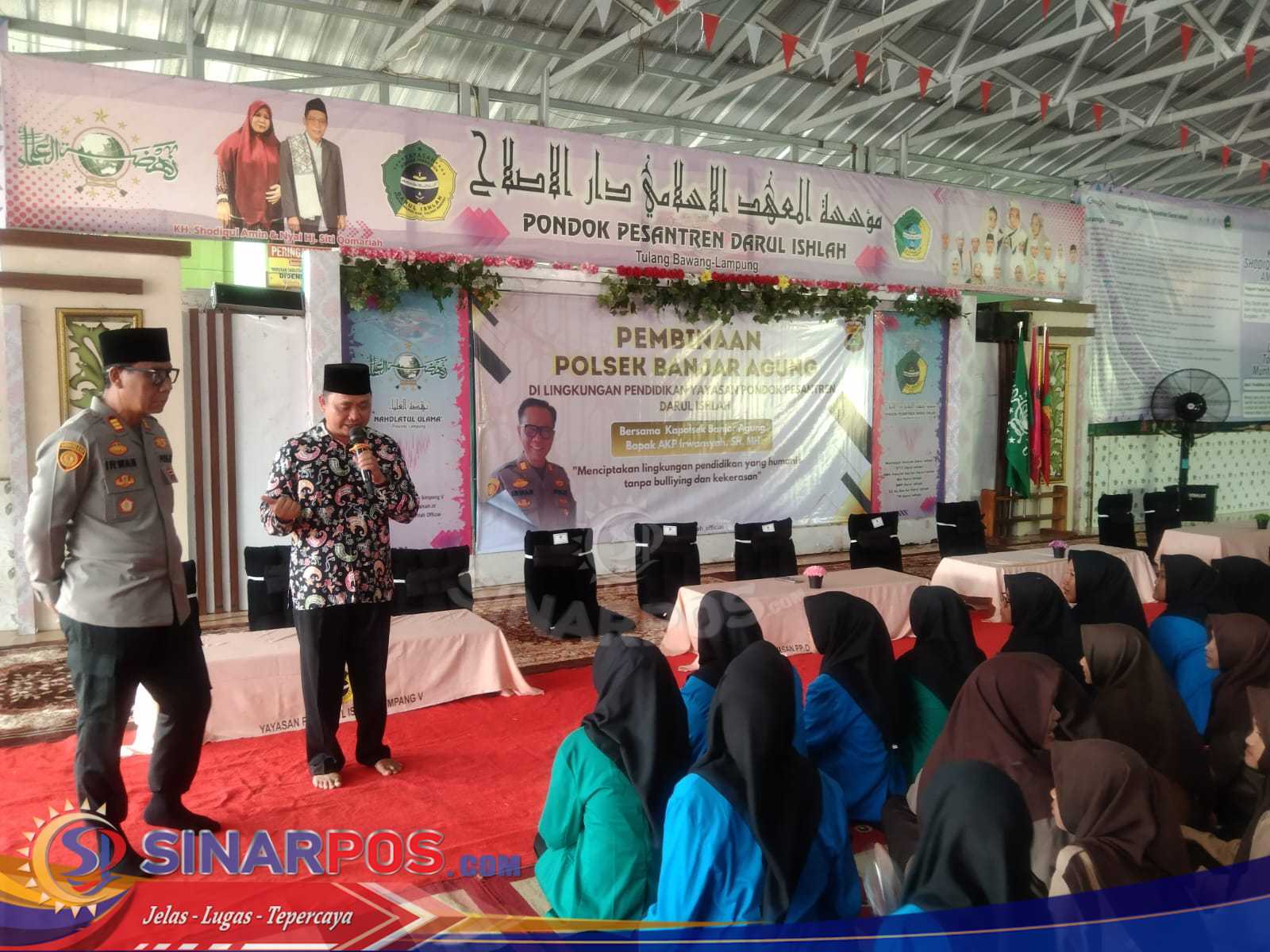 Stop Bullying! Polsek Banjar Agung Turun Tangan Wujudkan Pesantren Ramah Anak dan Bebas Kekerasan