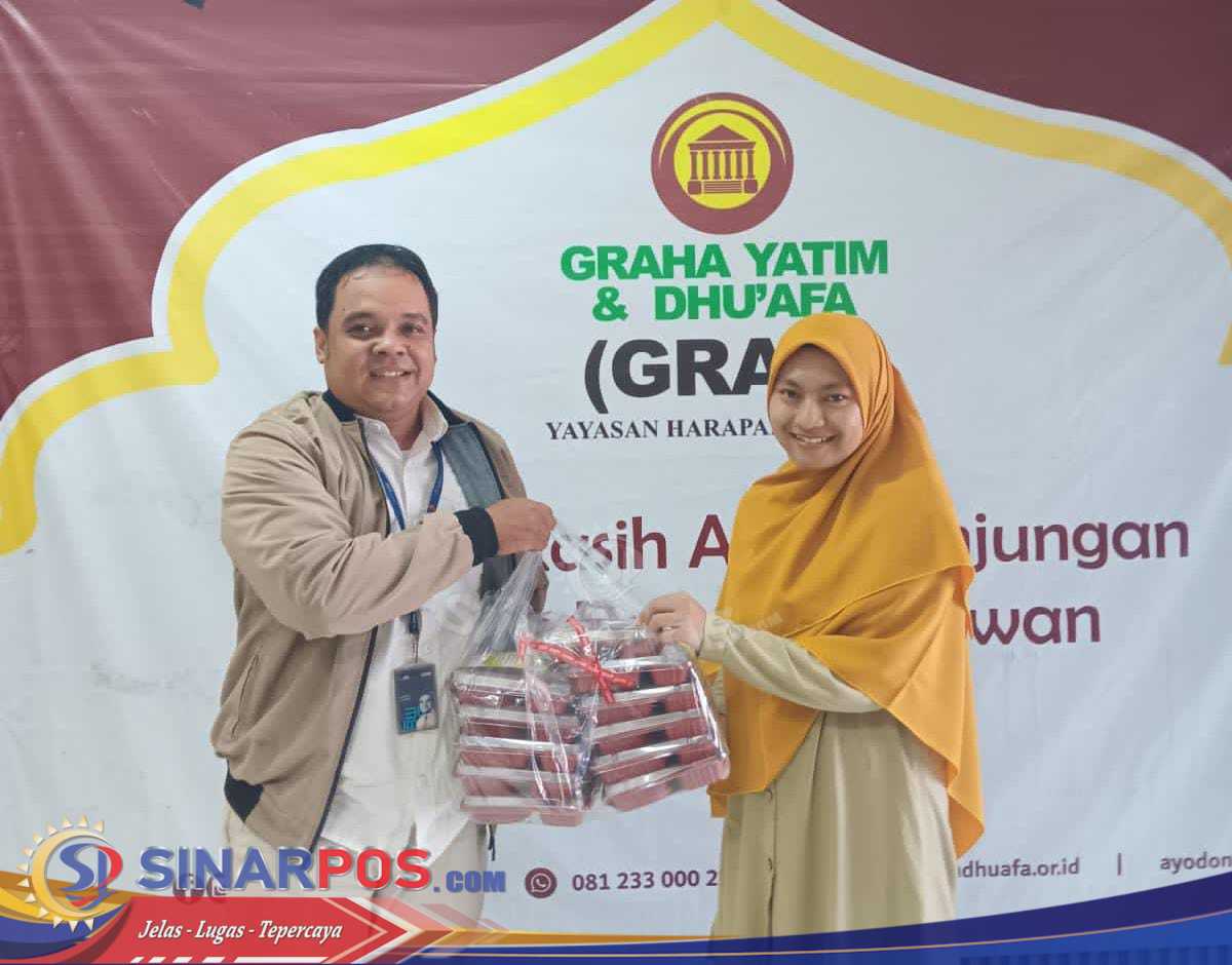BRI KC Jakarta Warung Buncit Berbagi Kebahagiaan di Yayasan Harapan Robbani