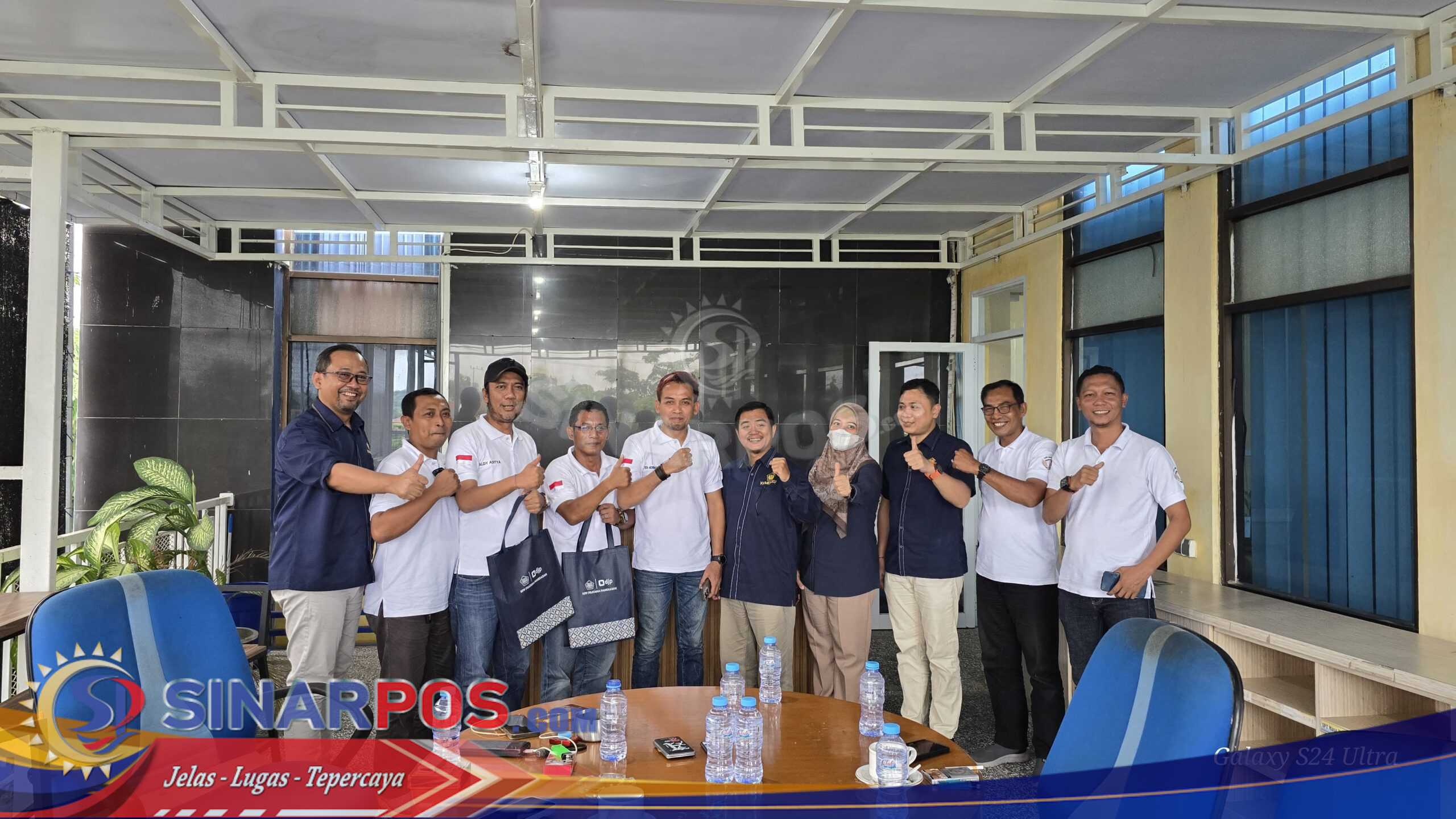 AJS Gelar Audensi Bersama Kantor Pelayanan Pajak Pratama Pamekasan sebagai Konsistensi Organisasi Media yang Eksis