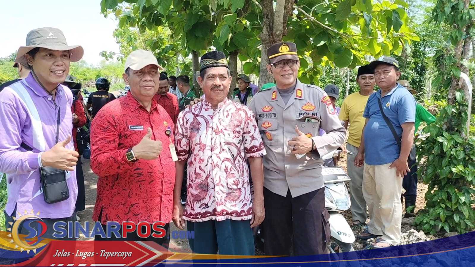 Gerakan Tanam Tumpang Sari Poktan Bina Mandiri Bluto Bersama DKPP Kabupaten Sumenep
