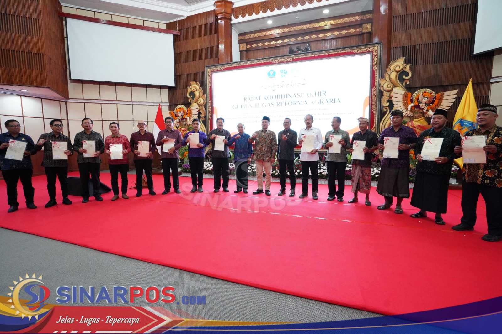 Gianyar Komitmen Percepat Sertipikasi Tanah, Dukung Reforma Agraria Nasional Gianyar Komitmen Percepat Sertipikasi Tanah, Dukung Reforma Agraria Nasional