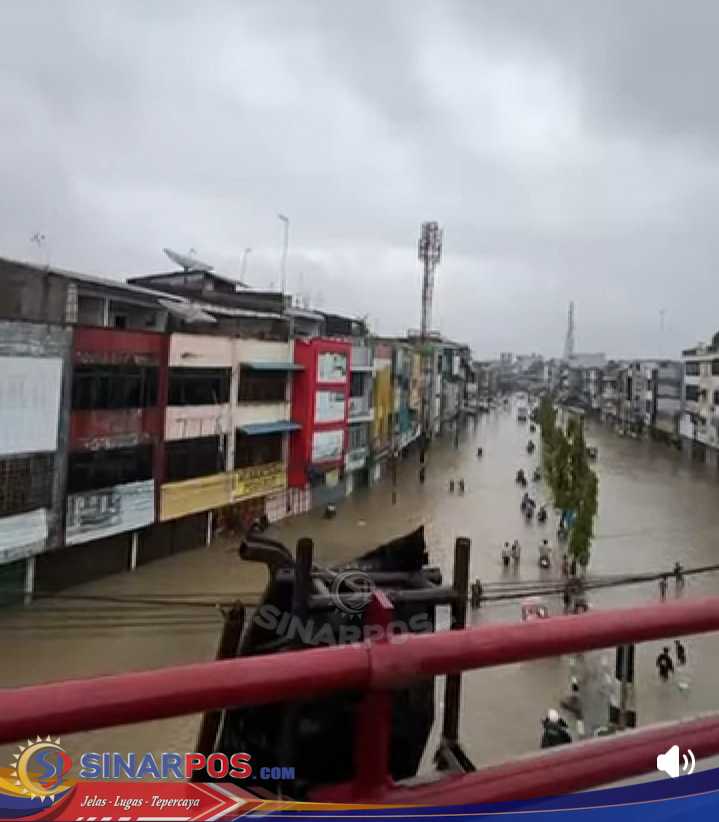 Medan Menangis!! Pulo Brayan Kota Dikepung Banjir