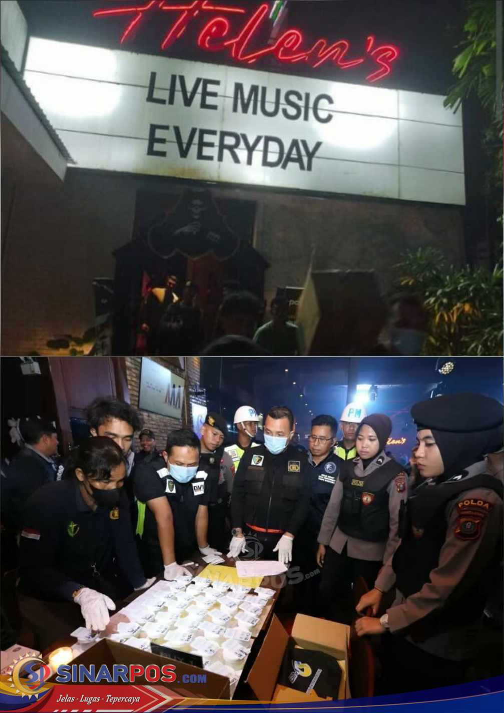 Ditresnarkoba Polda Sumut Razia THM Helen, 1 Orang Positif Narkoba -36 Negatif