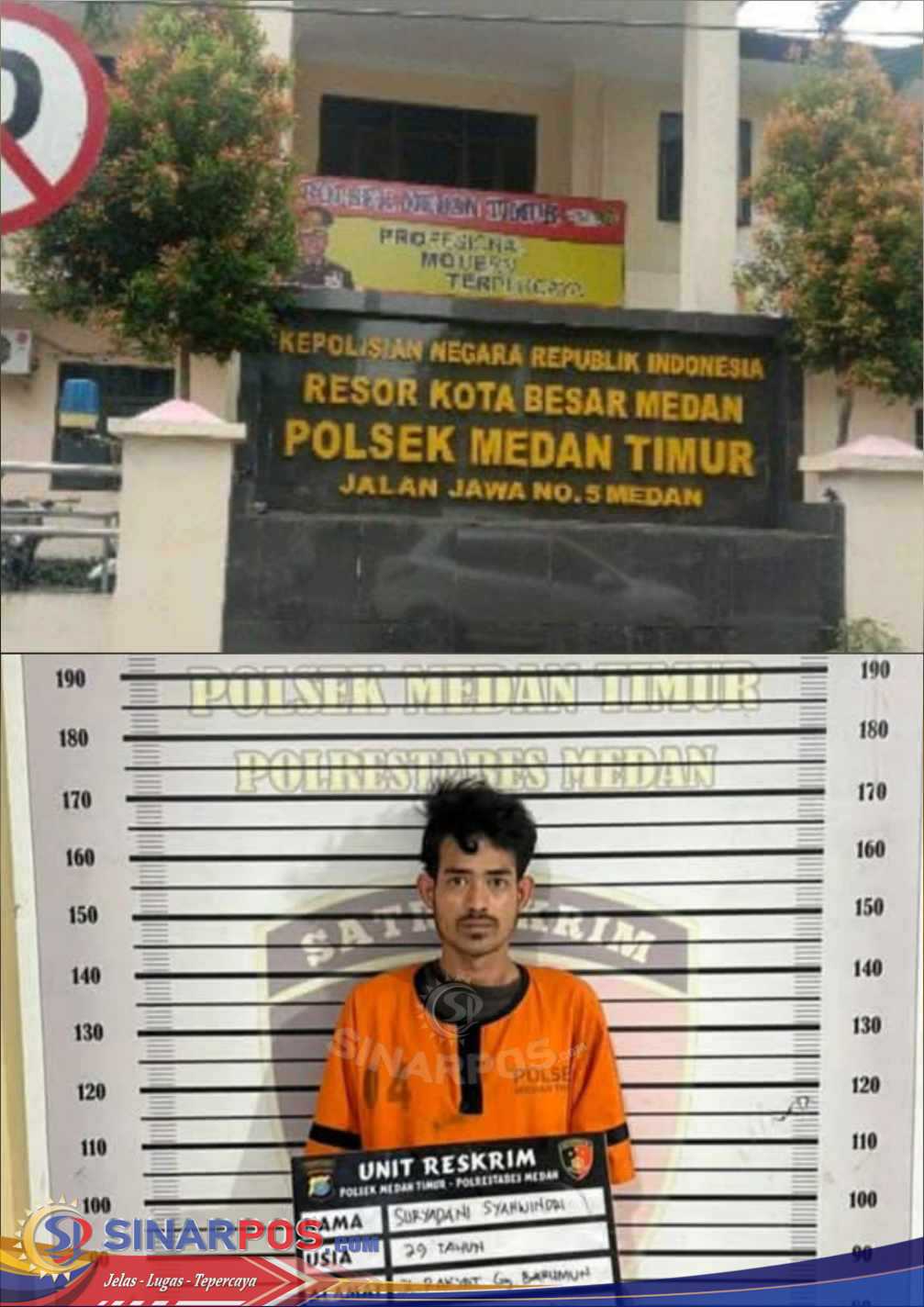 Unit Reskrim Polsek Medan Timur Gerak Cepat Tangkap Pelaku Penganiayaan Petugas Penagih Hutang