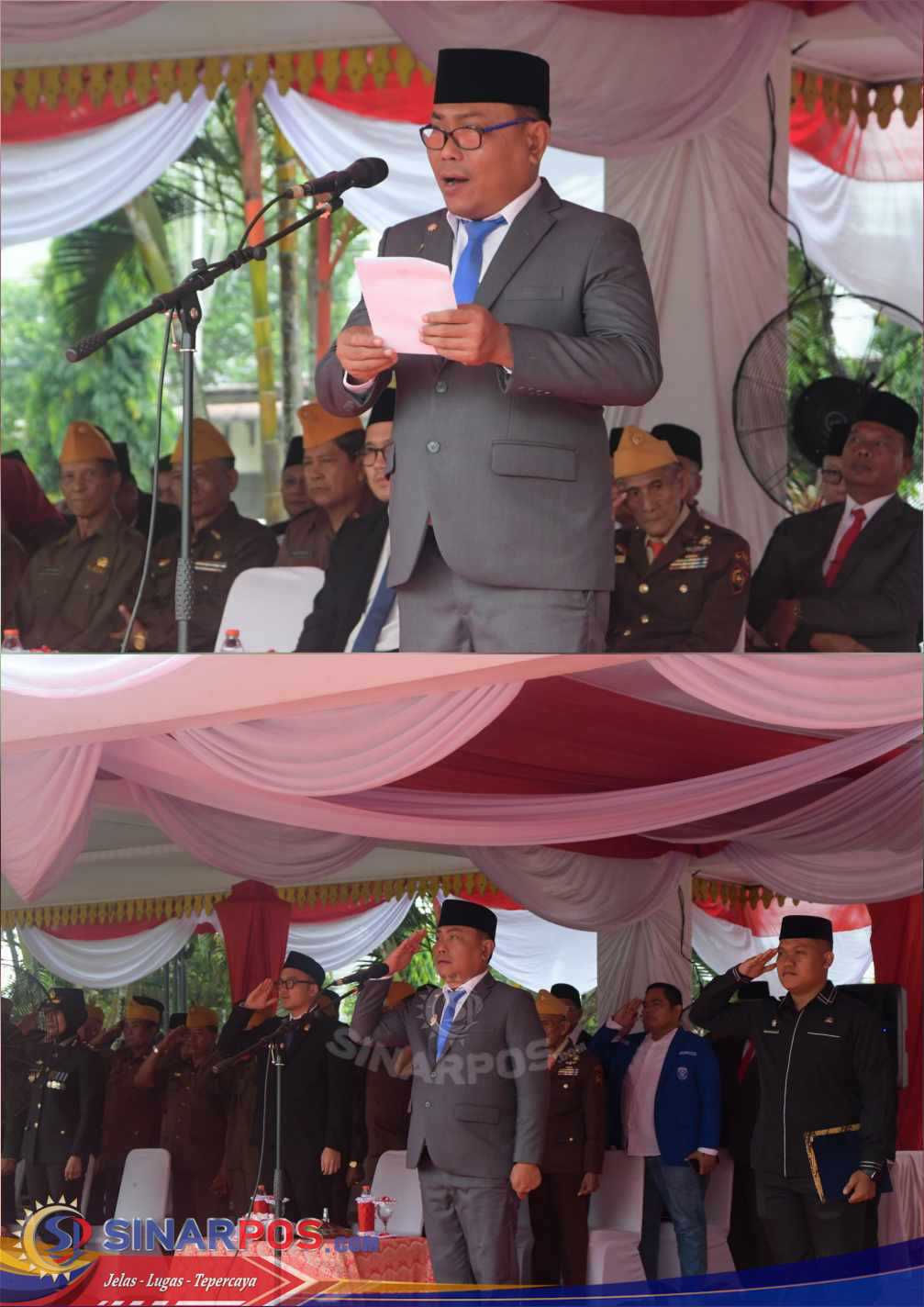 Upacara Peringatan Hari Pahlawan, Wabup: Kemerdekaan Lahir dari Kesabaran dan Keberanian