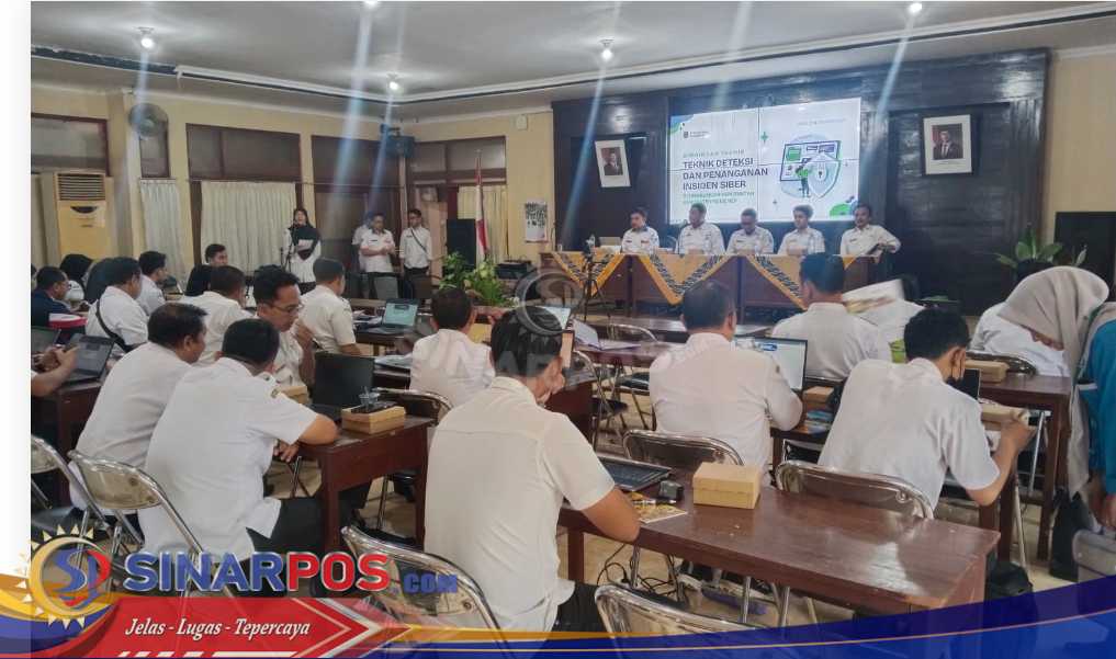 Pemkab Sumenep Melalui Diskominfo Berikan Bekal OPD dengan Bimtek Diteksi dan Penanganan Insiden Siber
