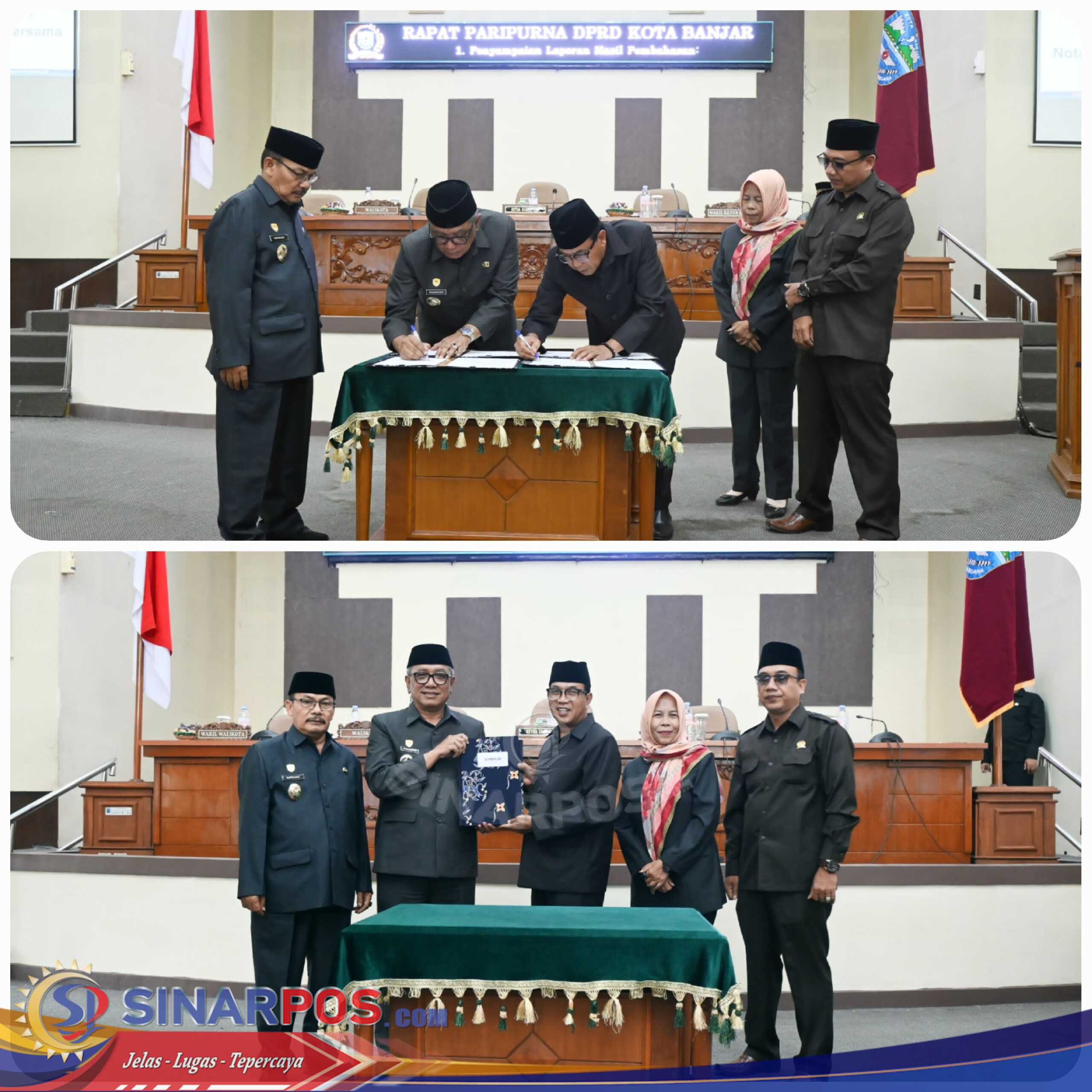 DPRD dan Pemkot Banjar Sepakati RAPBD Kota Banjar Tahun 2026