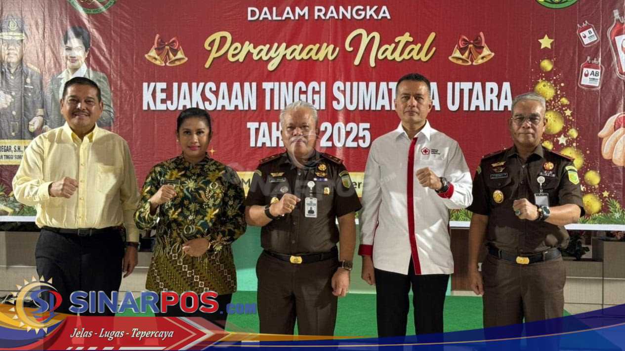 Sambut Natal dan Tahun Baru 2025, Kejati Sumut dan PMI Gelar Donor Darah dan Cek Kesehatan Gratis: Setetes Darah Sangat Berarti