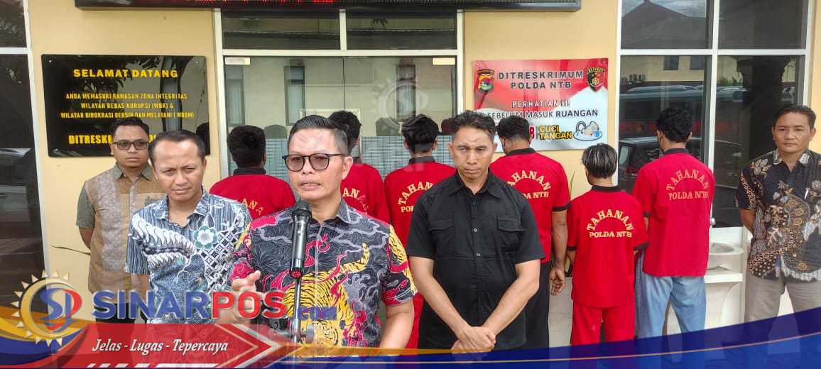 Polda NTB Amankan Tersangka Kasus Pengerusakan Rumah Keluarga Rizka di Nyiur Lembang