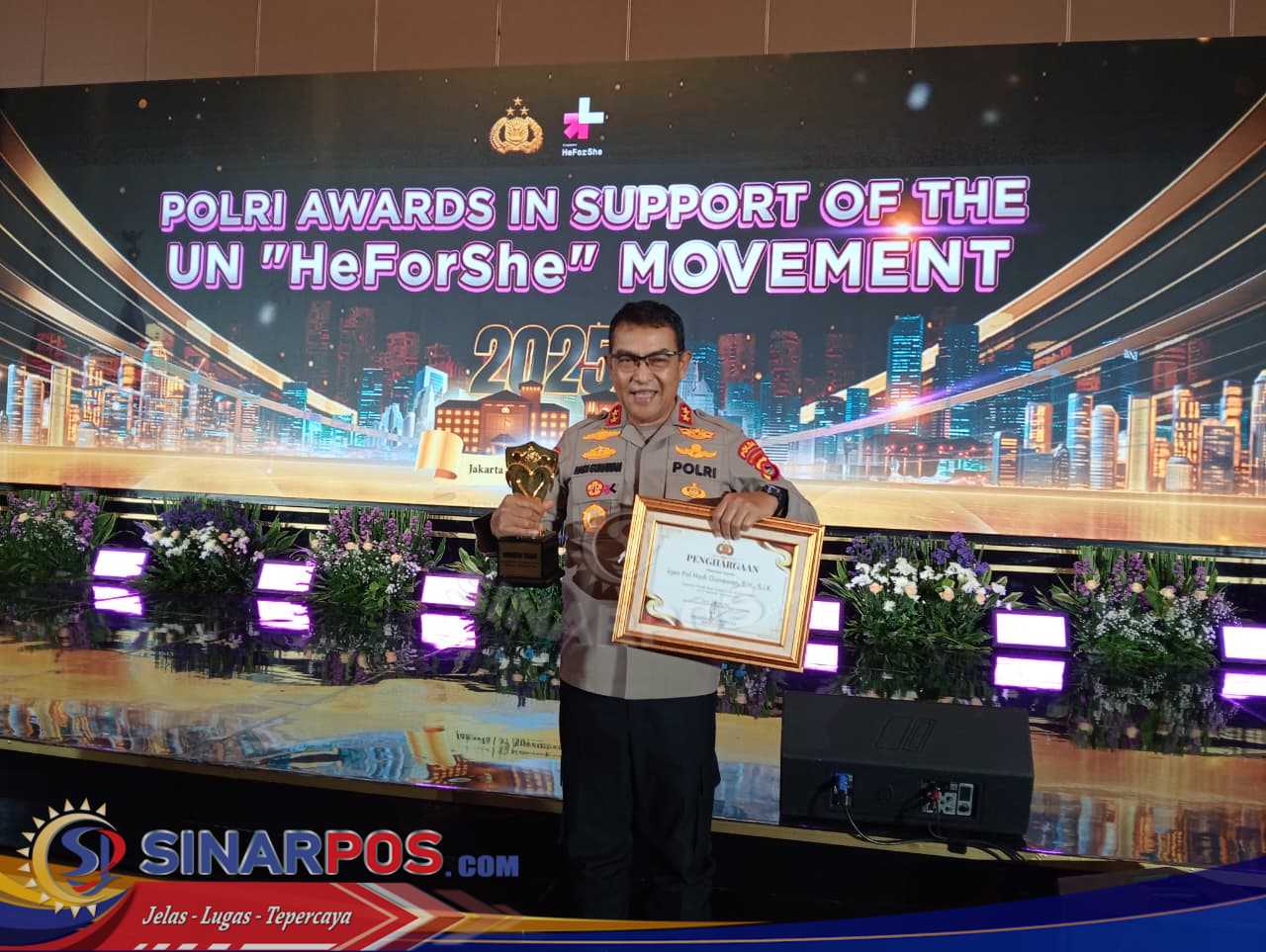 Kapolda NTB Nominator Terbaik Polri Award UN ‘He For She’ 2025, Ini Terobosan Besarnya