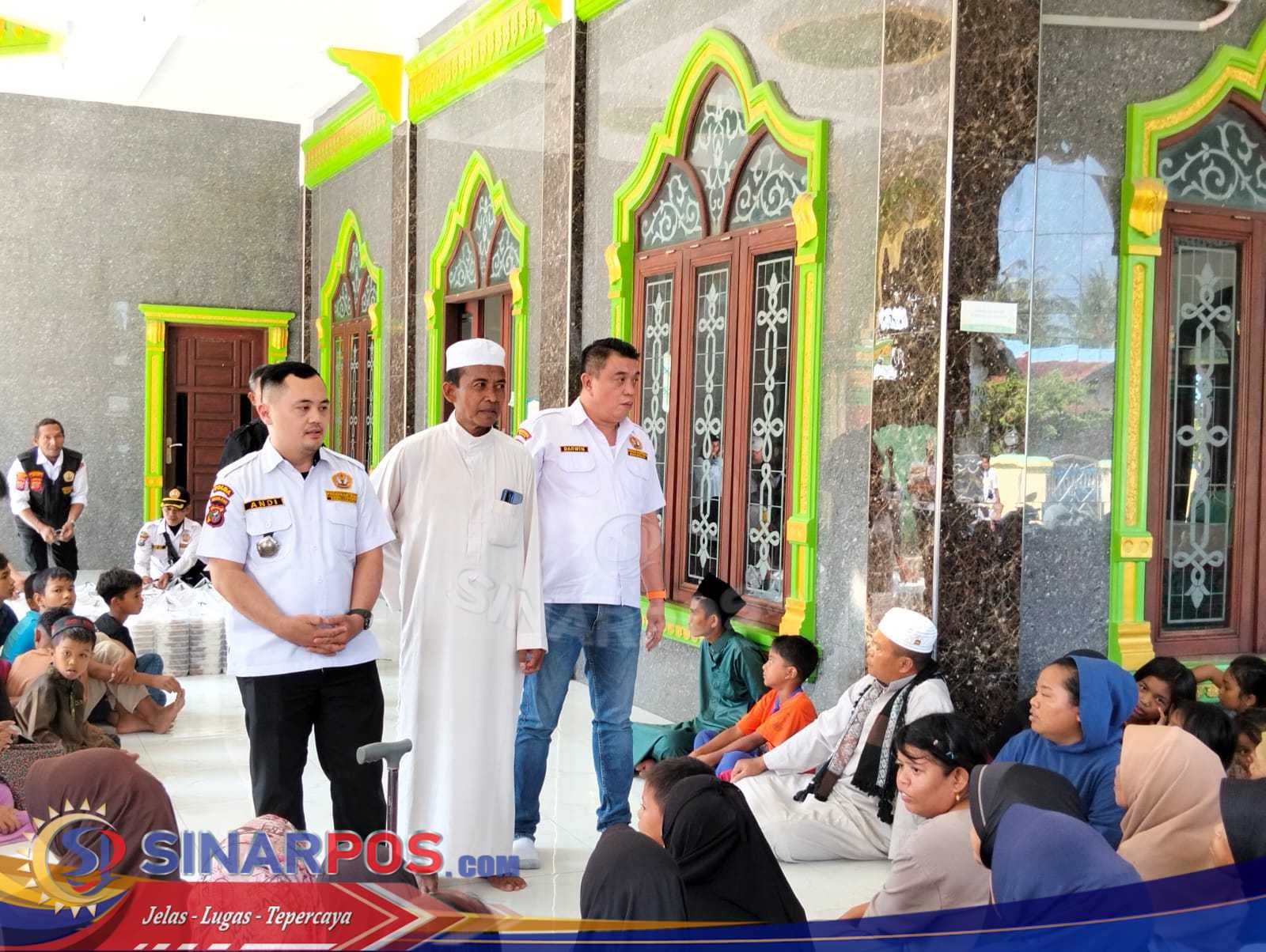 Pokdarkamtibmas Bhayangkara Sumut Gerak Cepat, Salurkan Bantuan Kemanusiaan untuk Warga Terdampak Banjir di Hamparan Perak