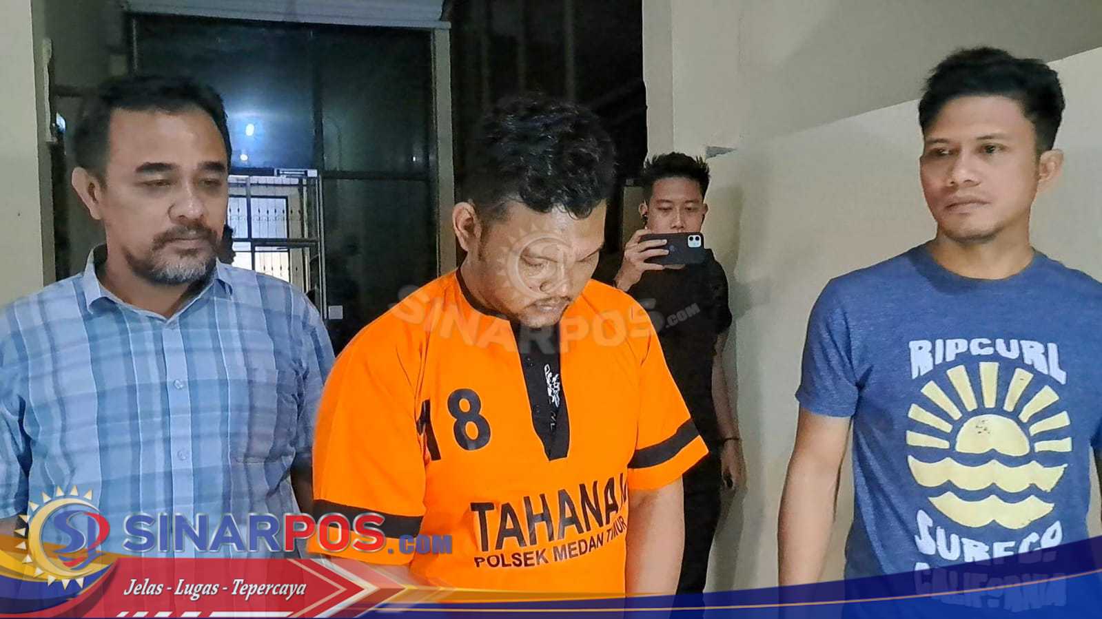 Unit Reskrim Polsek Medan Timur Ringkus Residivis Pelaku Begal Pelajar SD