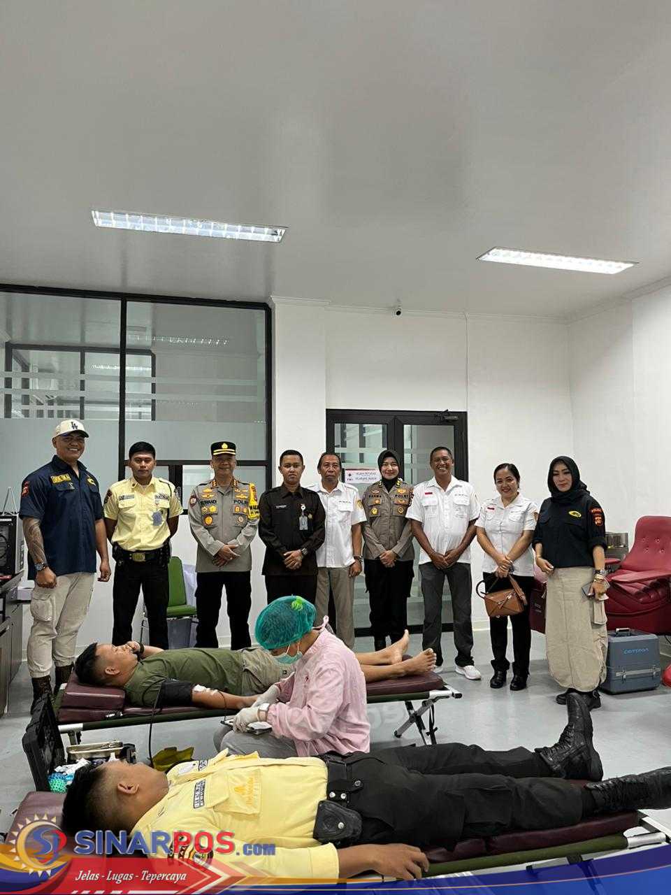 Jemput Keberkahan, Ulurkan Tangan: Aksi Donor Darah ” Dalam Rangka HUT Satpam ke – 45