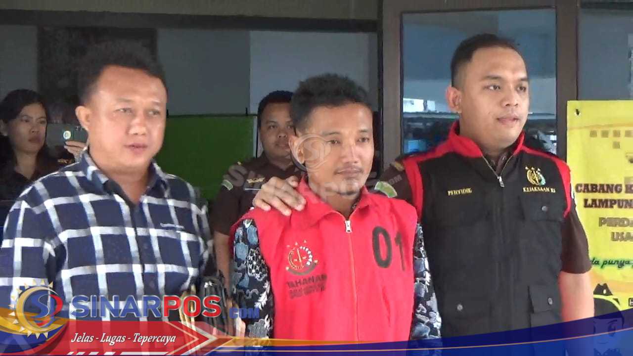 Cabjari Krui Tetapkan Mantan Peratin Pekon Sukarame Sebagai Tersangka Kasus Korupsi Dana Desa