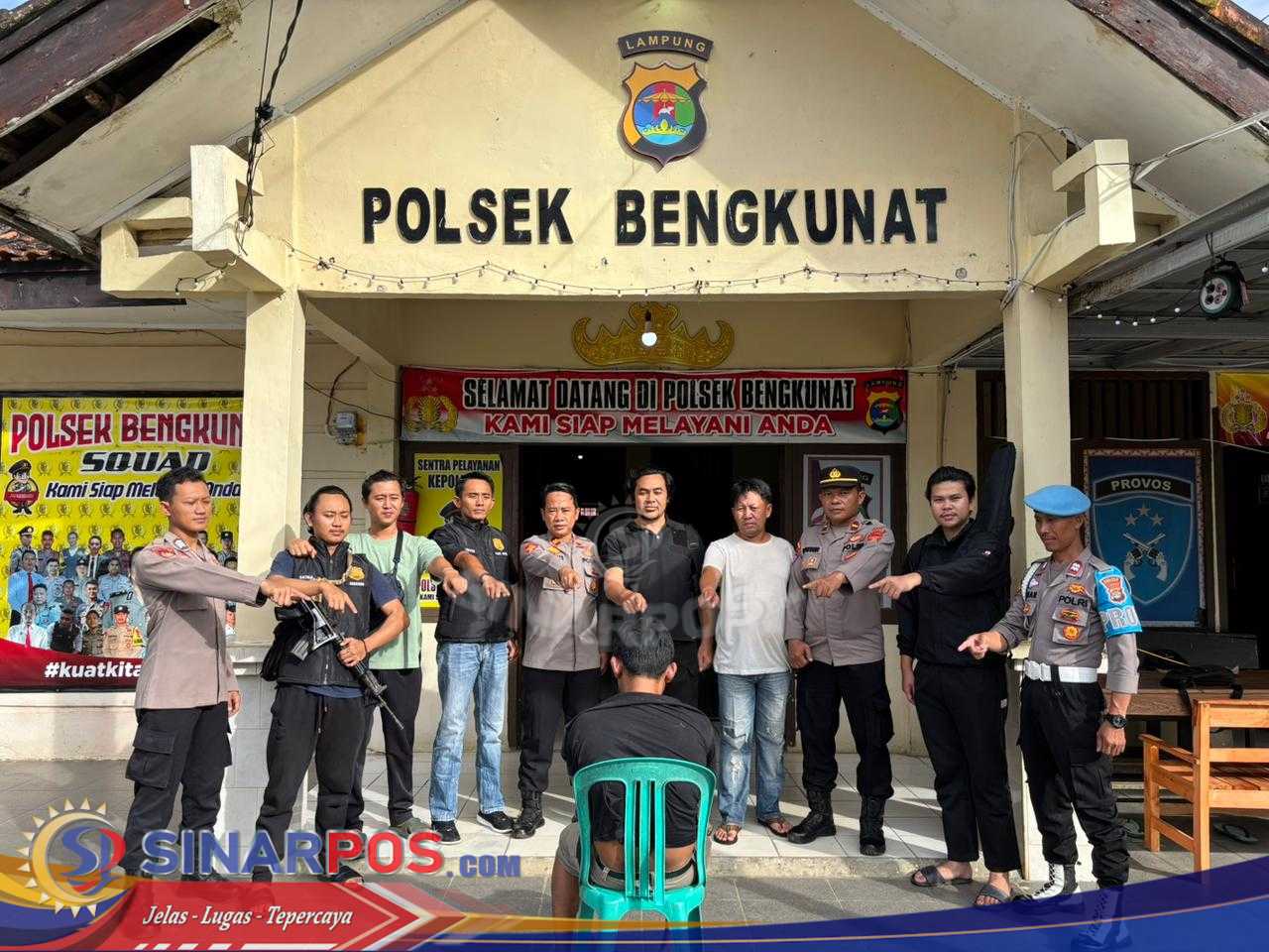 Bawa Narkotika Jenis Sabu Dan Ganja Dua Orang Pria Diamankan Oleh Unit Reskrim Polsek Bengkunat