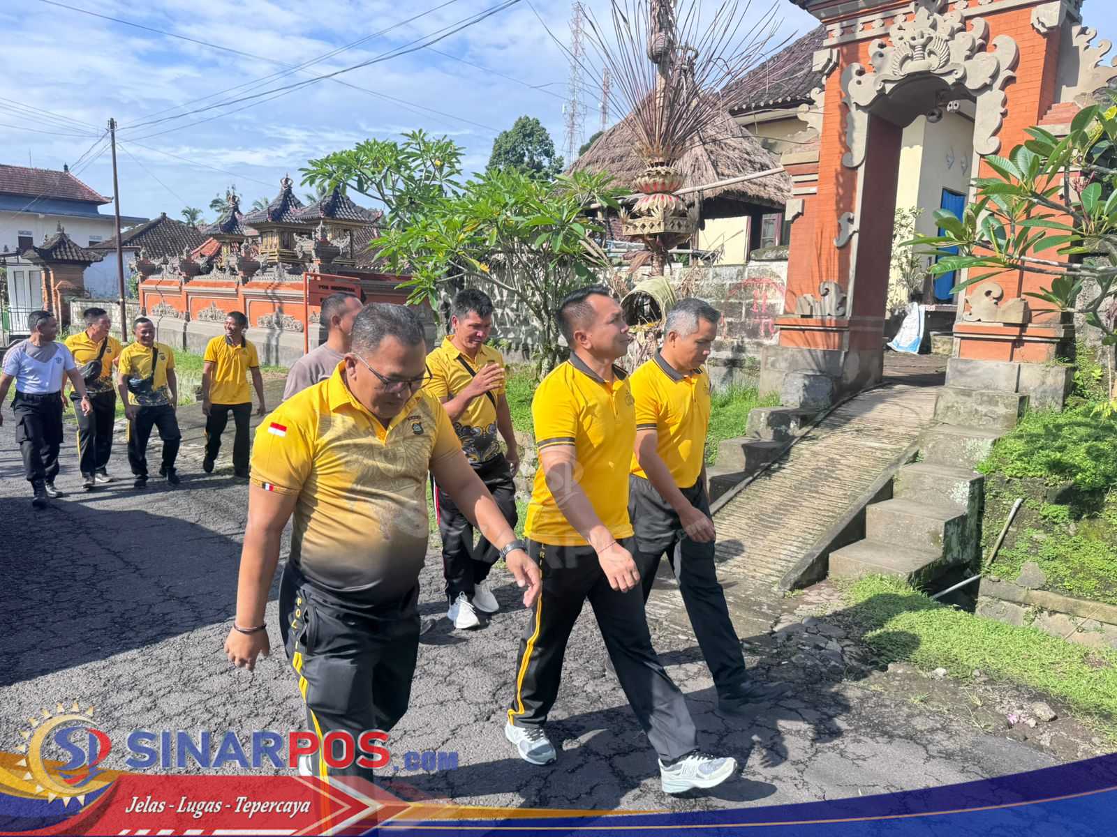 Polsek Tembuku Laksanakan Olahraga Bersama, Wujudkan Tubuh Sehat dan Jiwa Kuat