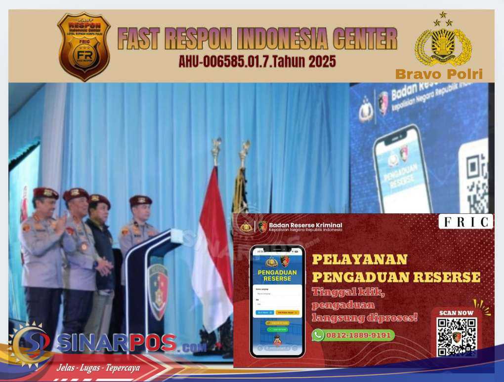 Wakapolri Luncurkan Program Pelayanan Pengaduan Reserse