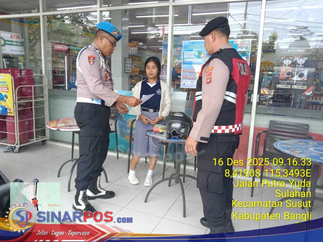 Tingkatkan Pelayanan dan Transparansi, Kanit Propam Polsek Susut Sosialisasikan Yanaduan Berbasis Barcode