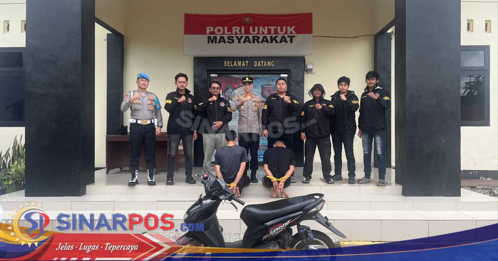 Polsek Pulau Panggung Ungkap Kasus Curas Sepeda Motor di Pekon Gunung Meraksa