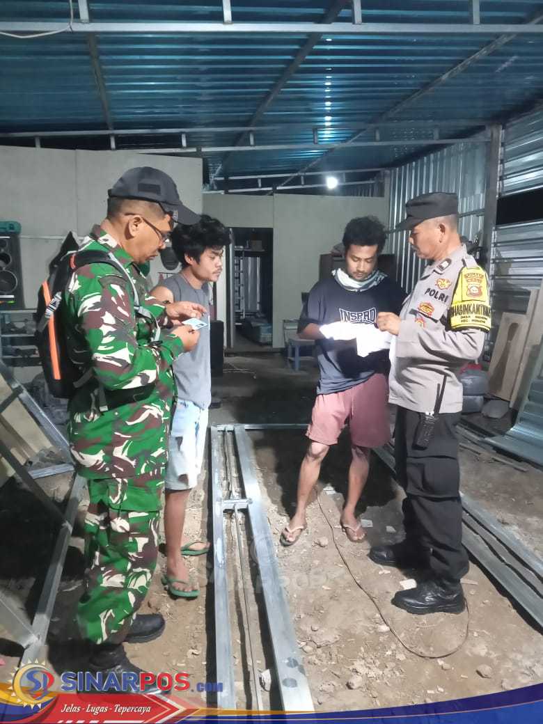 Bhabin Desa Mengwi Bersama Pememerintahan Desa Laksanakan Sidak Duktang