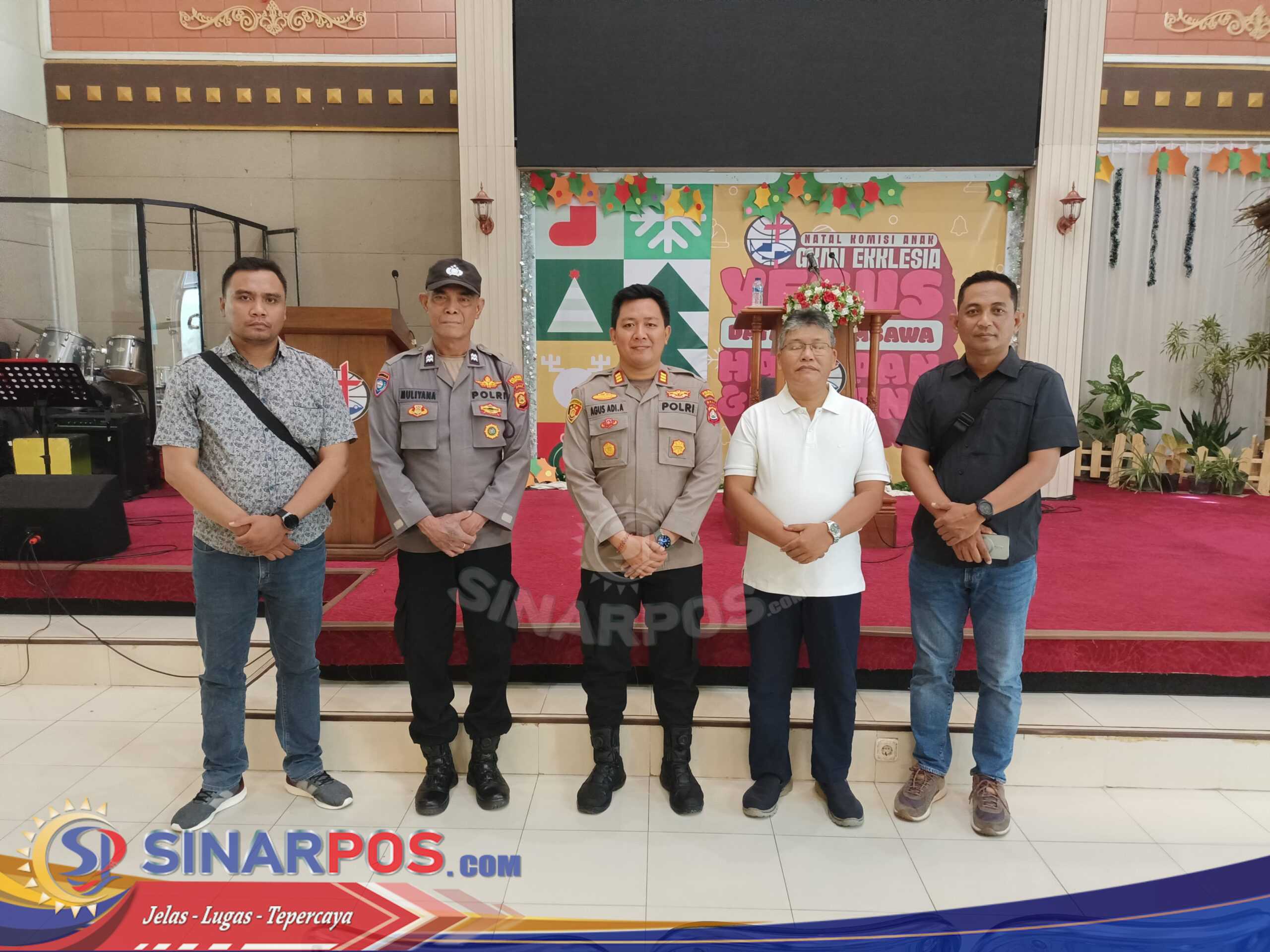 Jelang Natal 2025, Kapolsek Denpasar Selatan Sambang ke Gereja GKMI Ekklesia beri himbauan kamtibmas