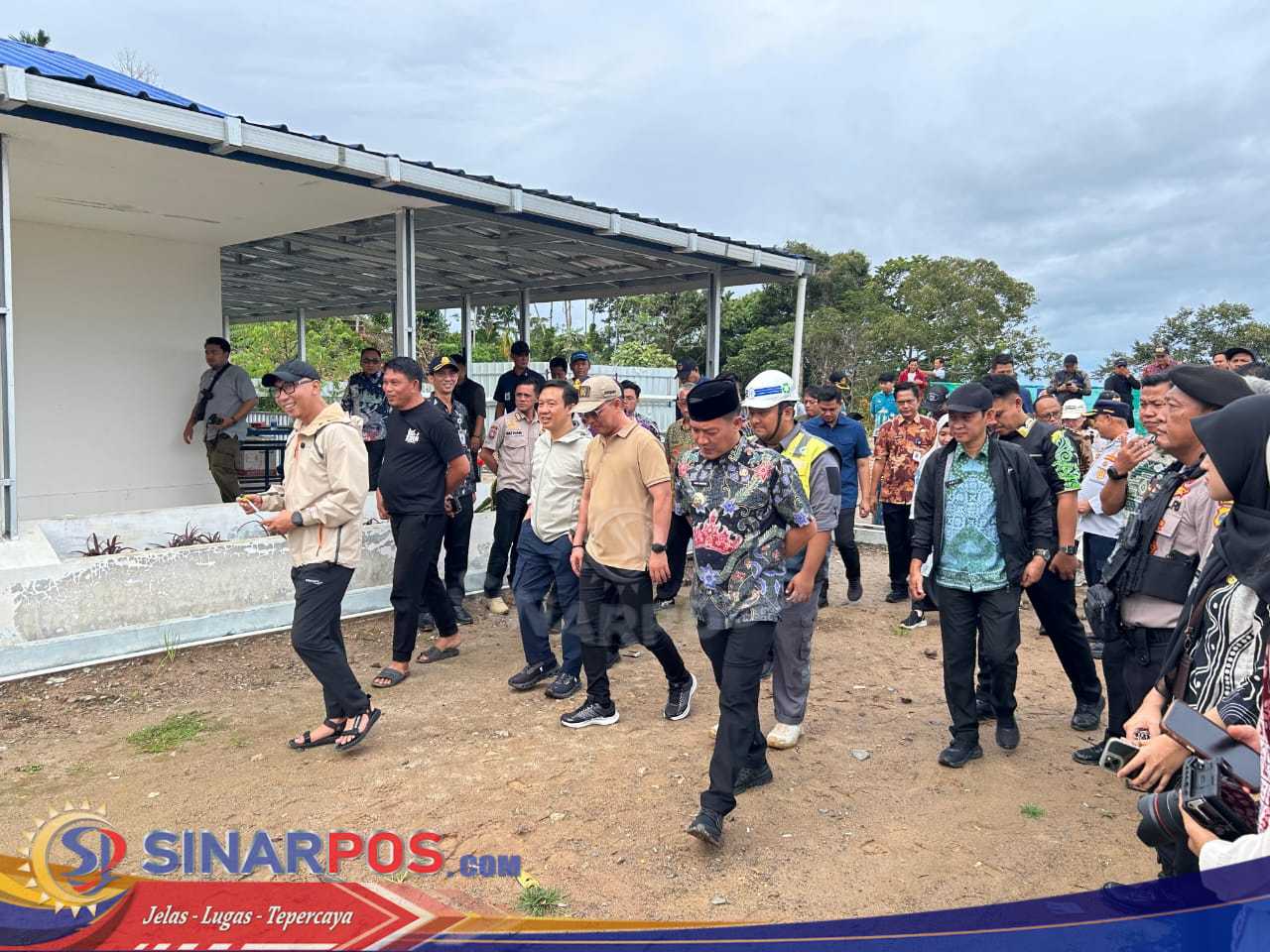 Polres Pesisir Barat Berikan Pengamanan Penuh dalam Kunjungan Kerja Gubernur Lampung