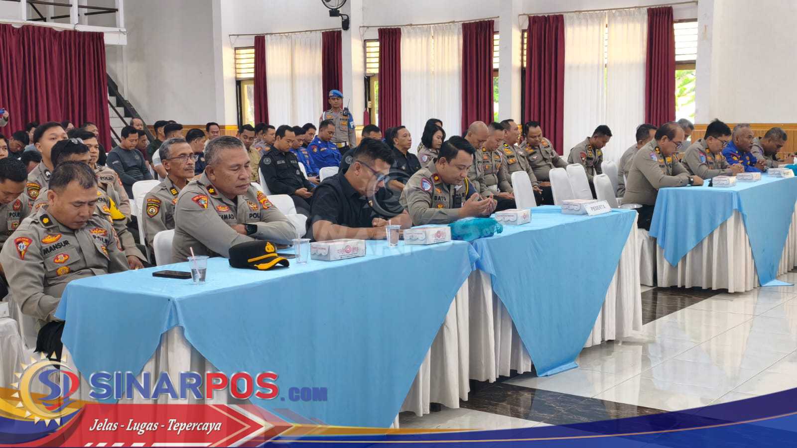 Polda NTB Matangkan Pengamanan Nataru, Gelar Latihan Praops Lilin Rinjani 2025