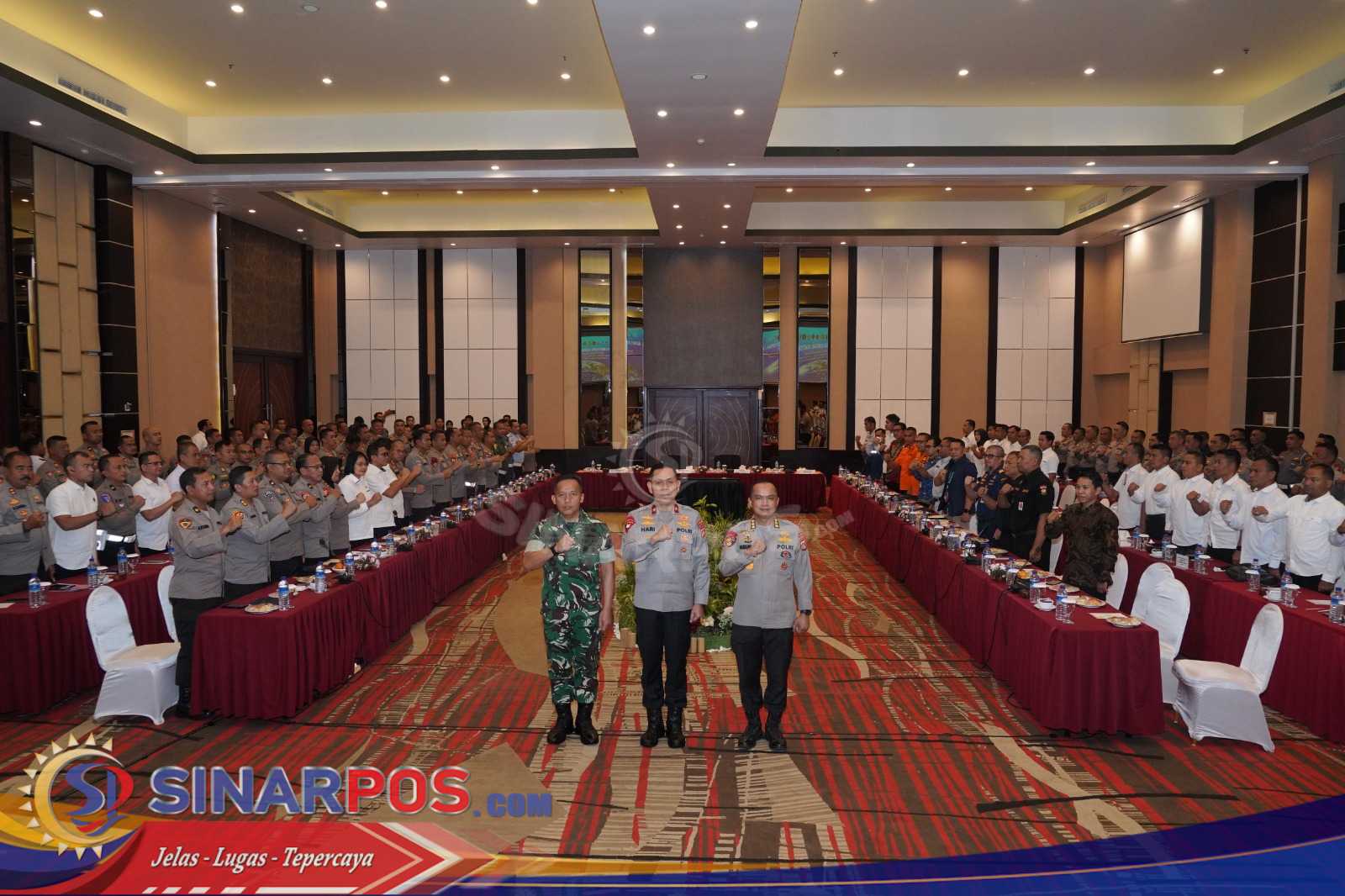 Rakor Linsek Pam Nataru 2025 Digelar di Mataram, Polda NTB Siapkan 1.908 Personel