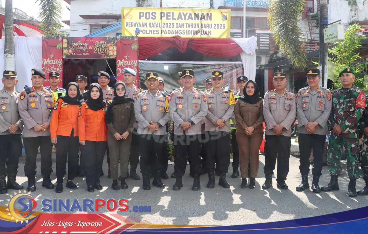Kapolda Sumut Cek Kesiapan Pospam dan Posyan Operasi Lilin Toba 2025 di Padangsidimpuan